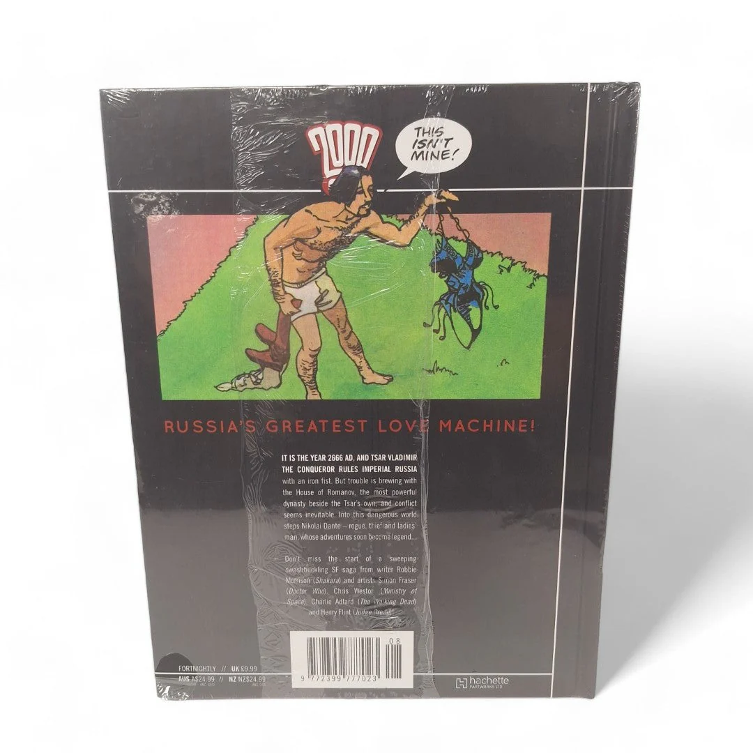 2000AD Issue 8 Nikolai Dante Volume One Sealed Book | Preloved - Image 2