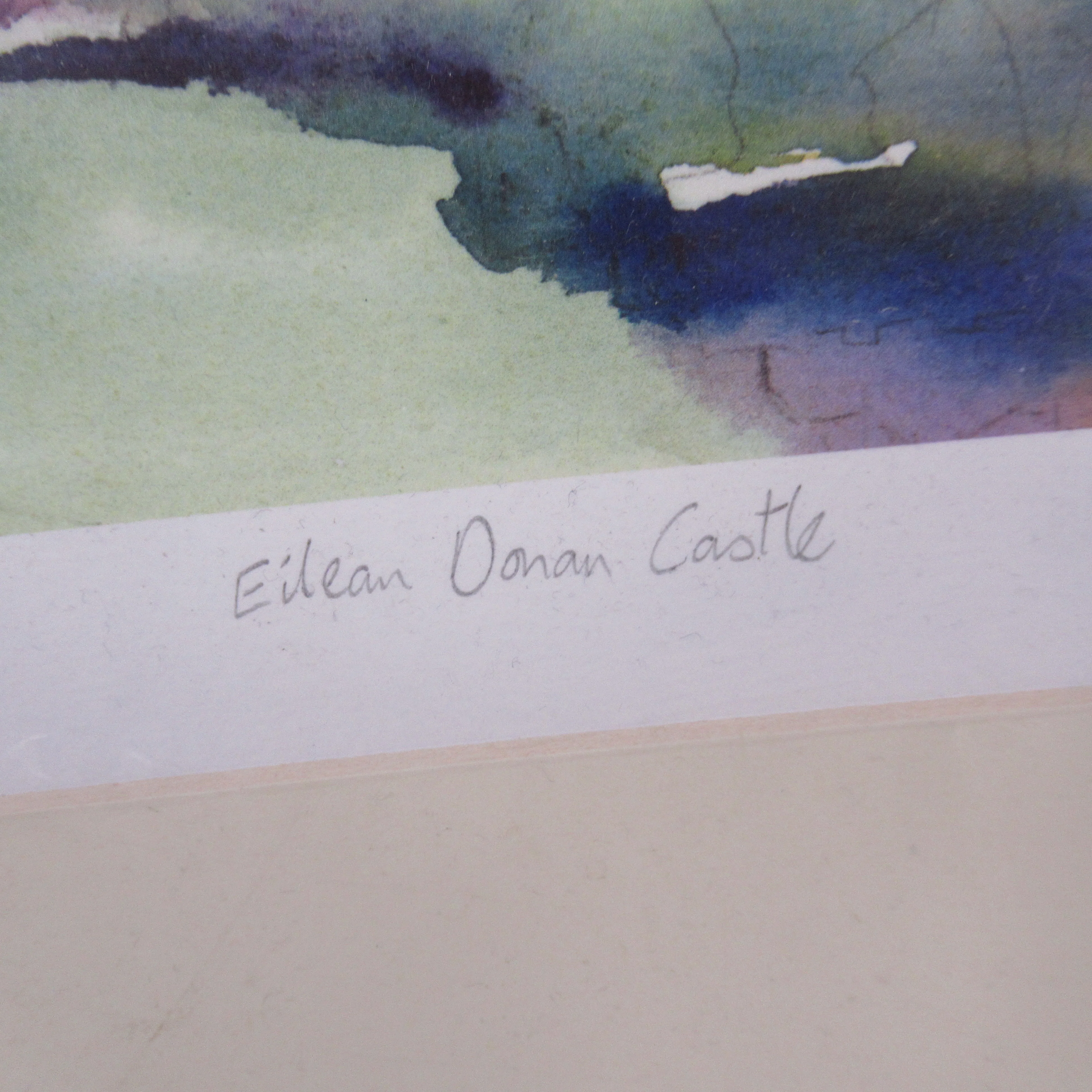 Eilean Donan Castle Art Print by Jonathan Wheeler 28/200 | Pre-loved - Image 4