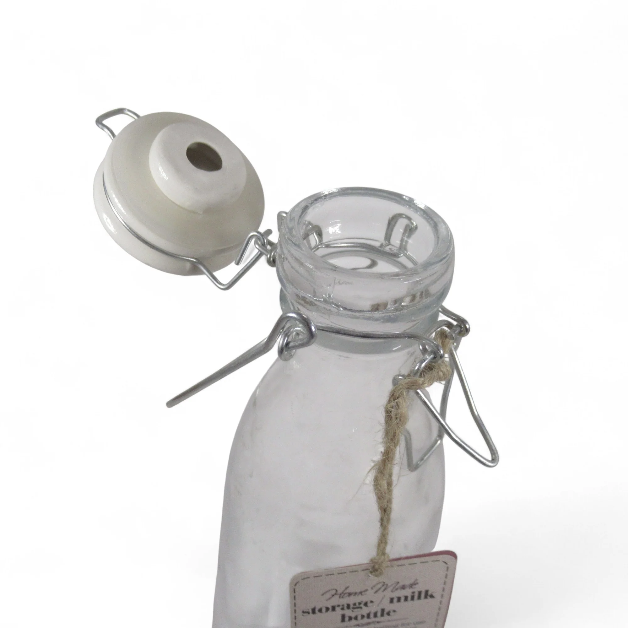 2x KitchenCraft Storage Milk Bottle 1 Litre 29cm Flip Lid | Pre-loved - Image 4