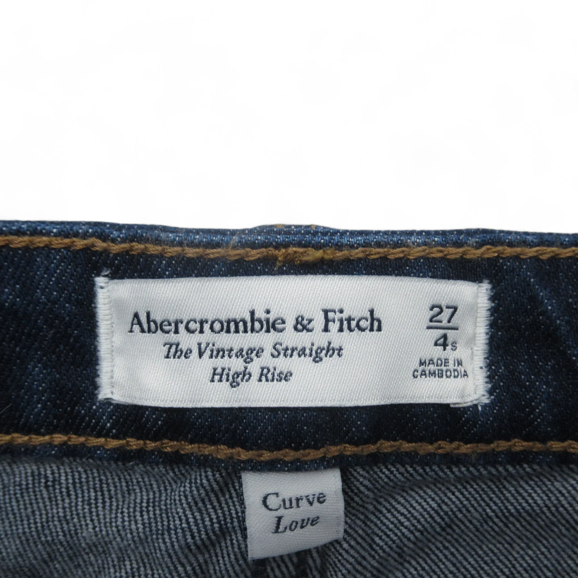 Abercrombie & Fitch Jeans 27 Short Blue Denim Womenswear | Preloved - Image 5