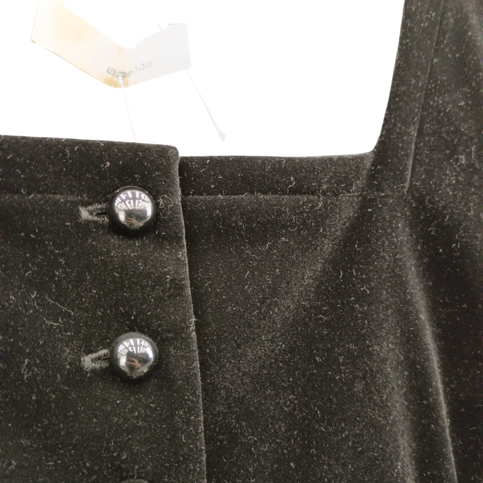 Agenda Black Velvet Jacket UK 26 Womenswear | Pre-loved - Image 3