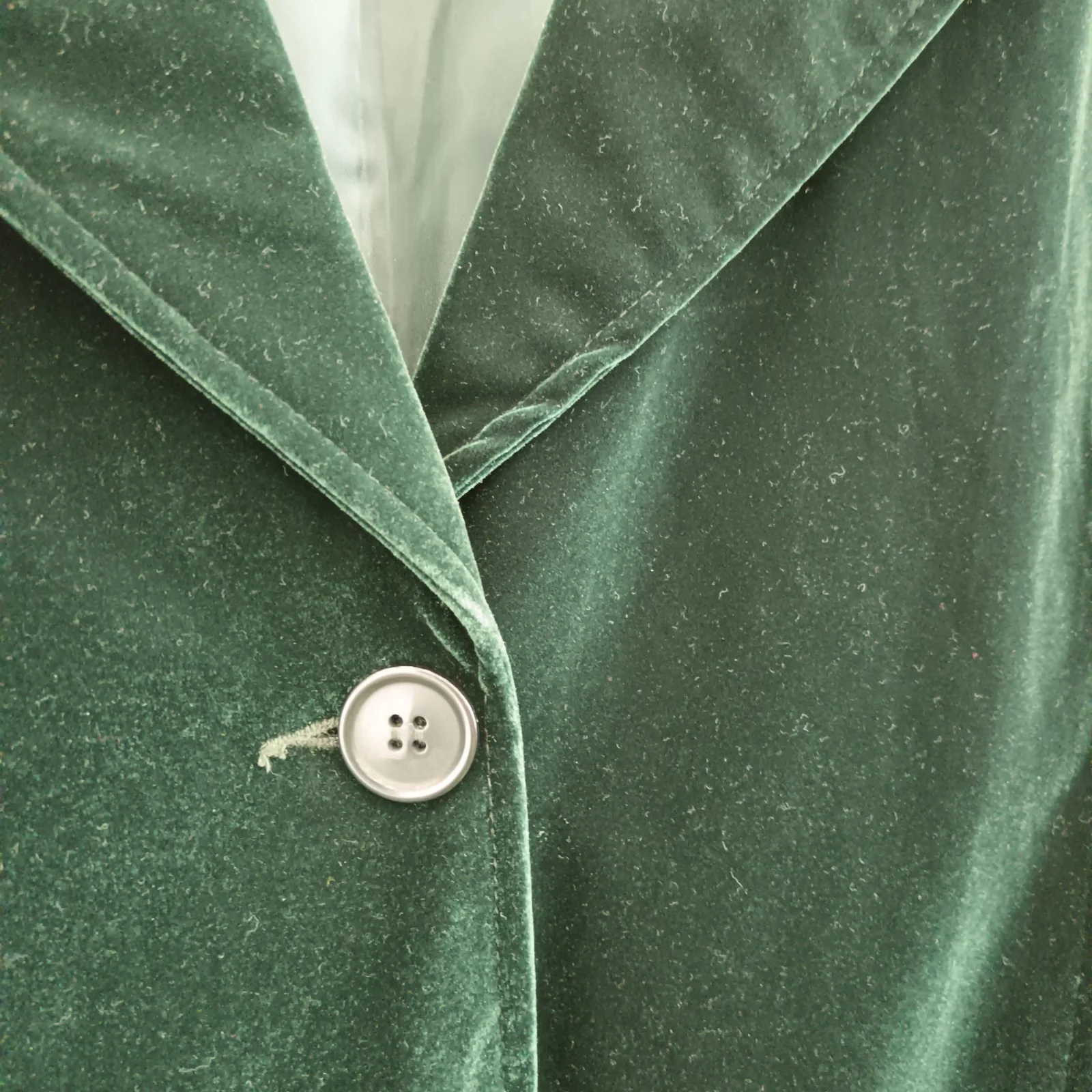 Agenda Green Velvet Jacket UK 24-Tags On- Womenswear | Pre-loved - Image 3