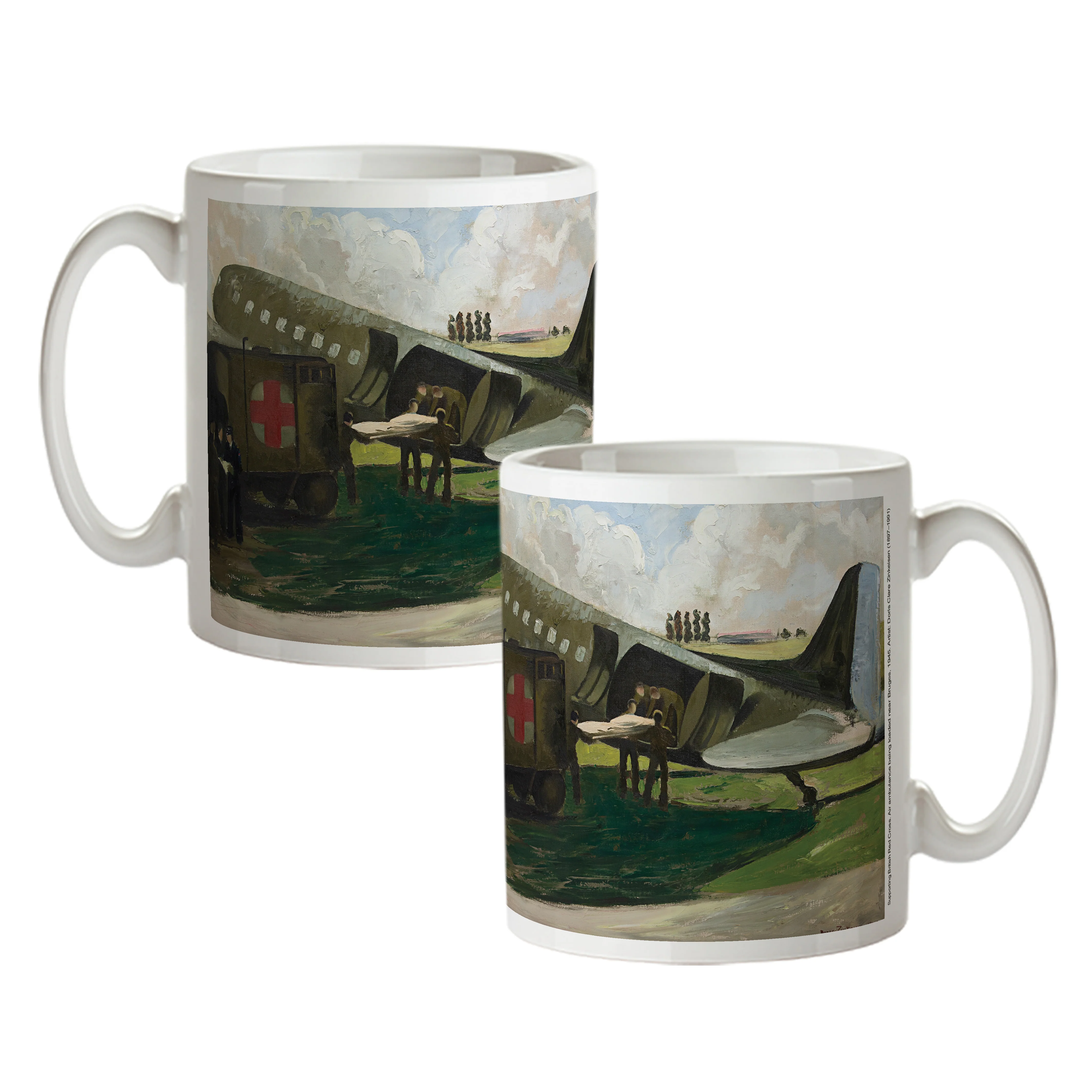 Air Ambulance | Doris Zinkeisen Mug | Heritage Collection - Image 2