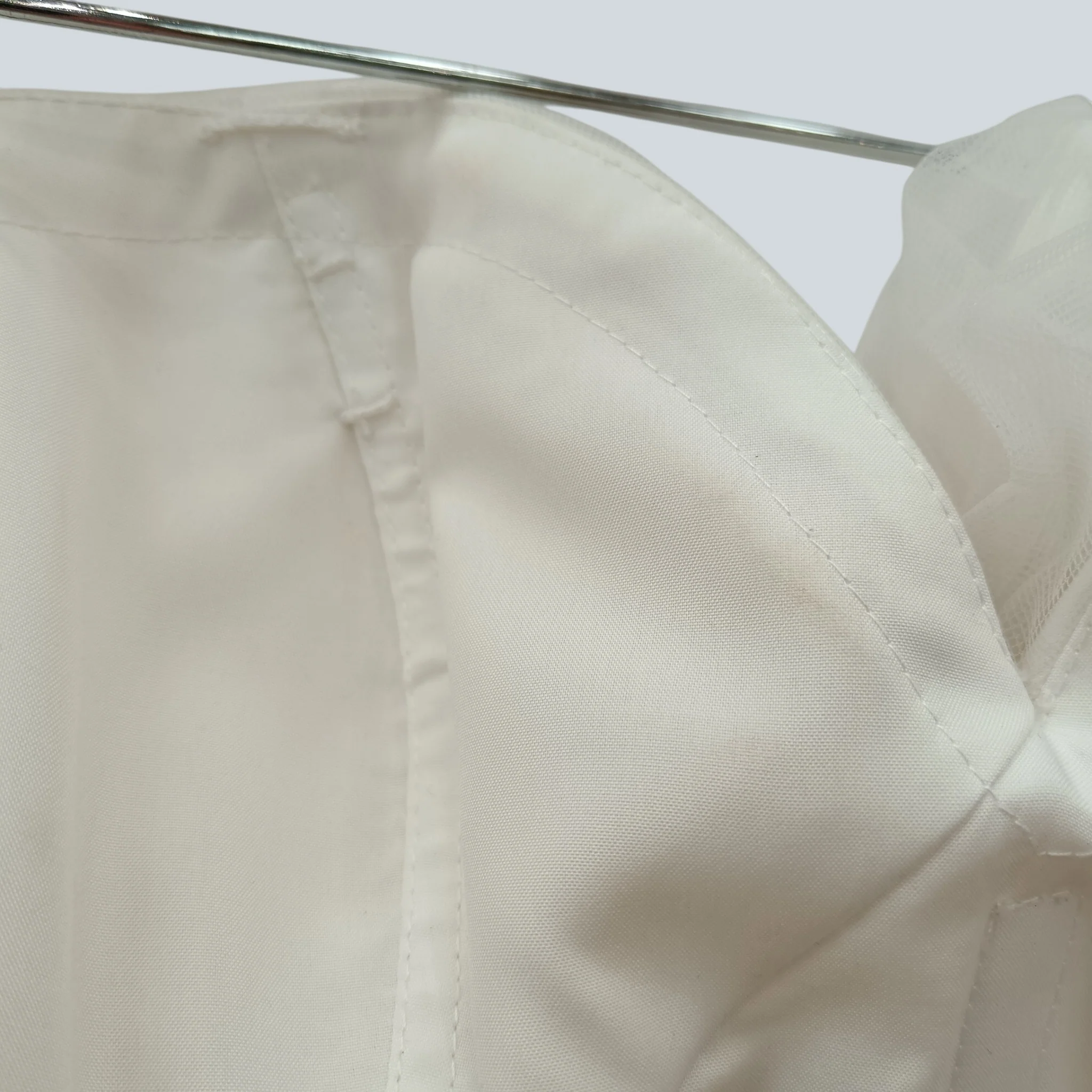 Alexia Design White Hi-low Wedding Dress Lace Details Strapless UK 10 - Tags On - Womenswear | Pre-loved - Image 4