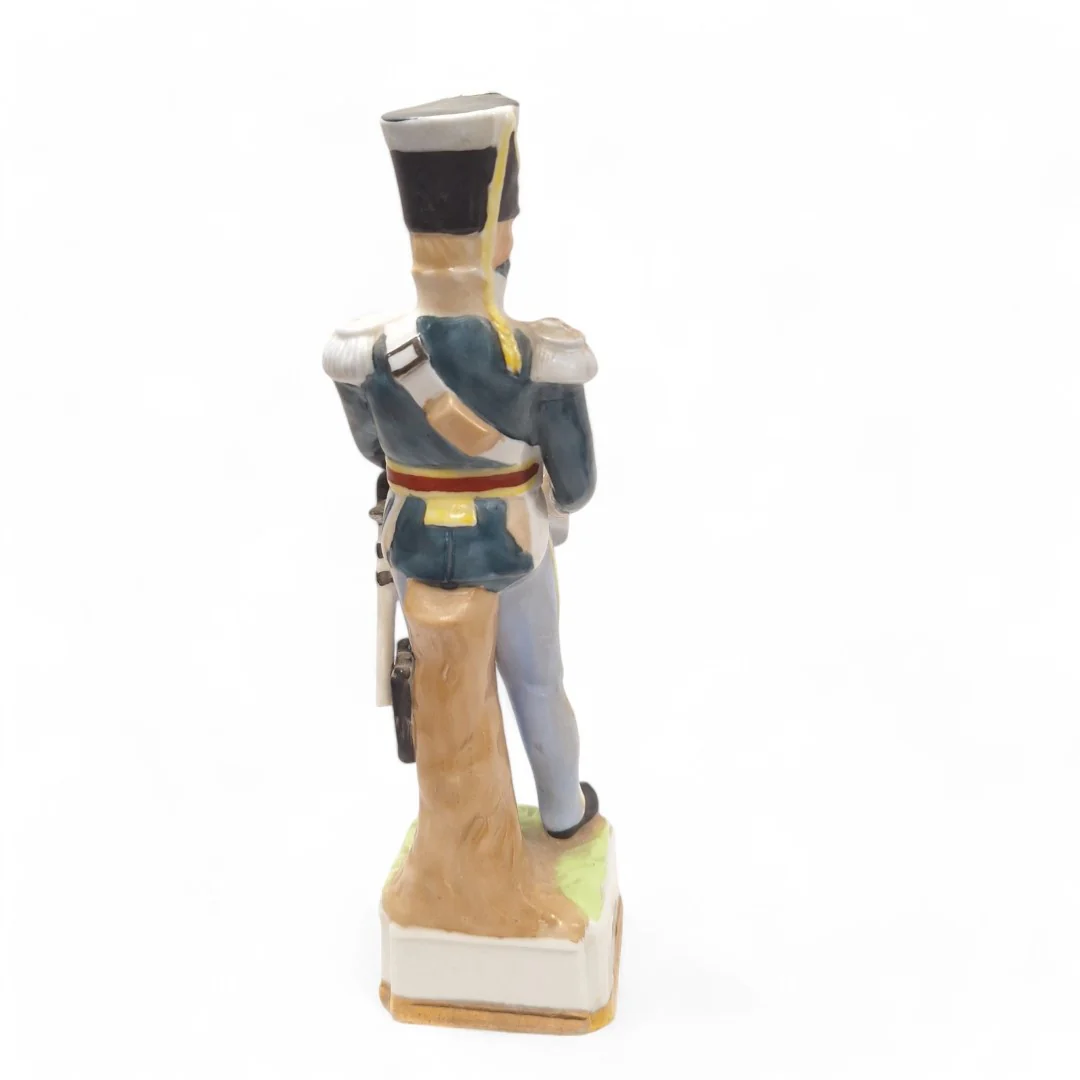 Alfretto Pocelain Officer Light Dragoon Figurine Decorative | Preloved - Image 3