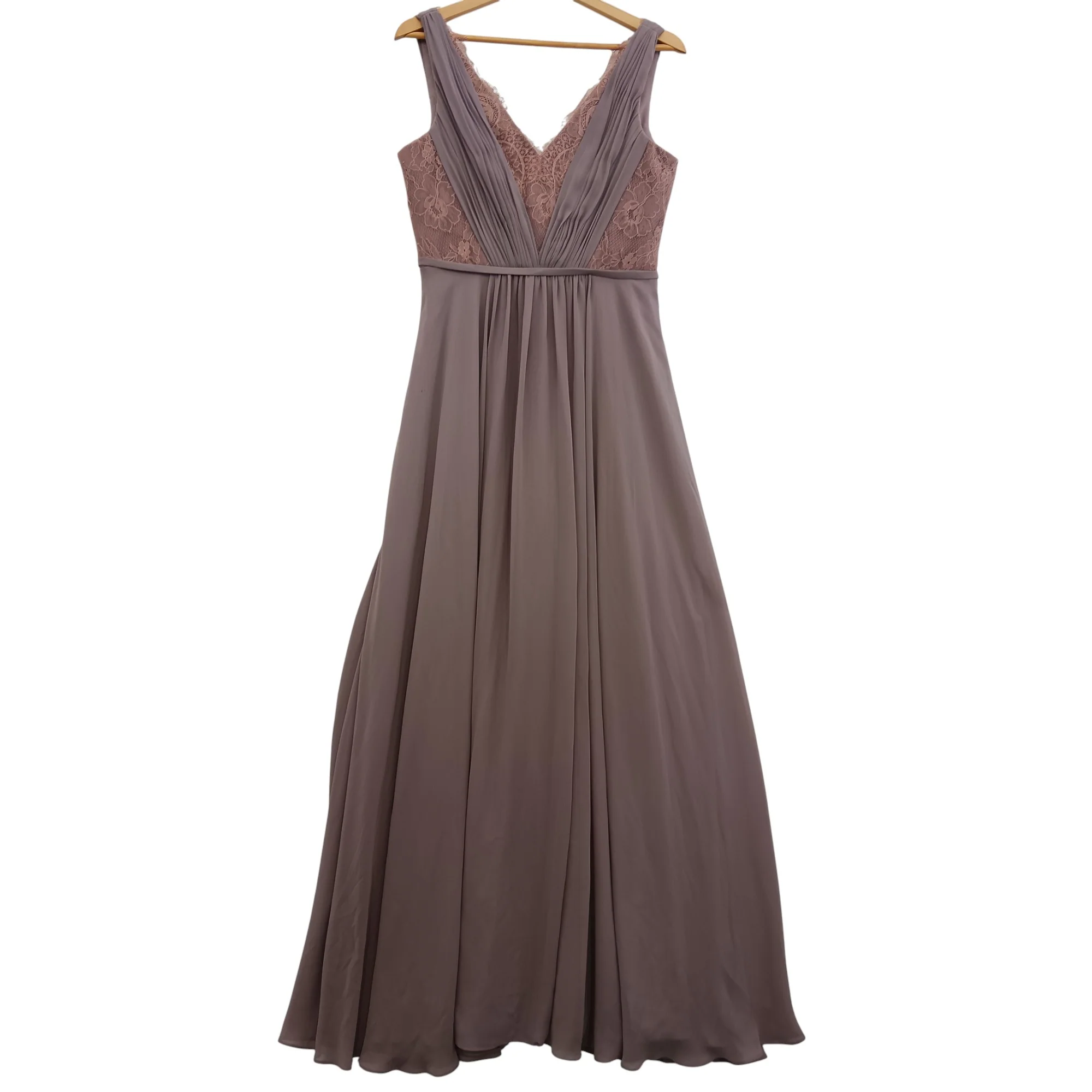 Angel Bridesmaids Long Dress In Vintage Rose Colour UK 14- Tags On- Womenswear | Pre-loved