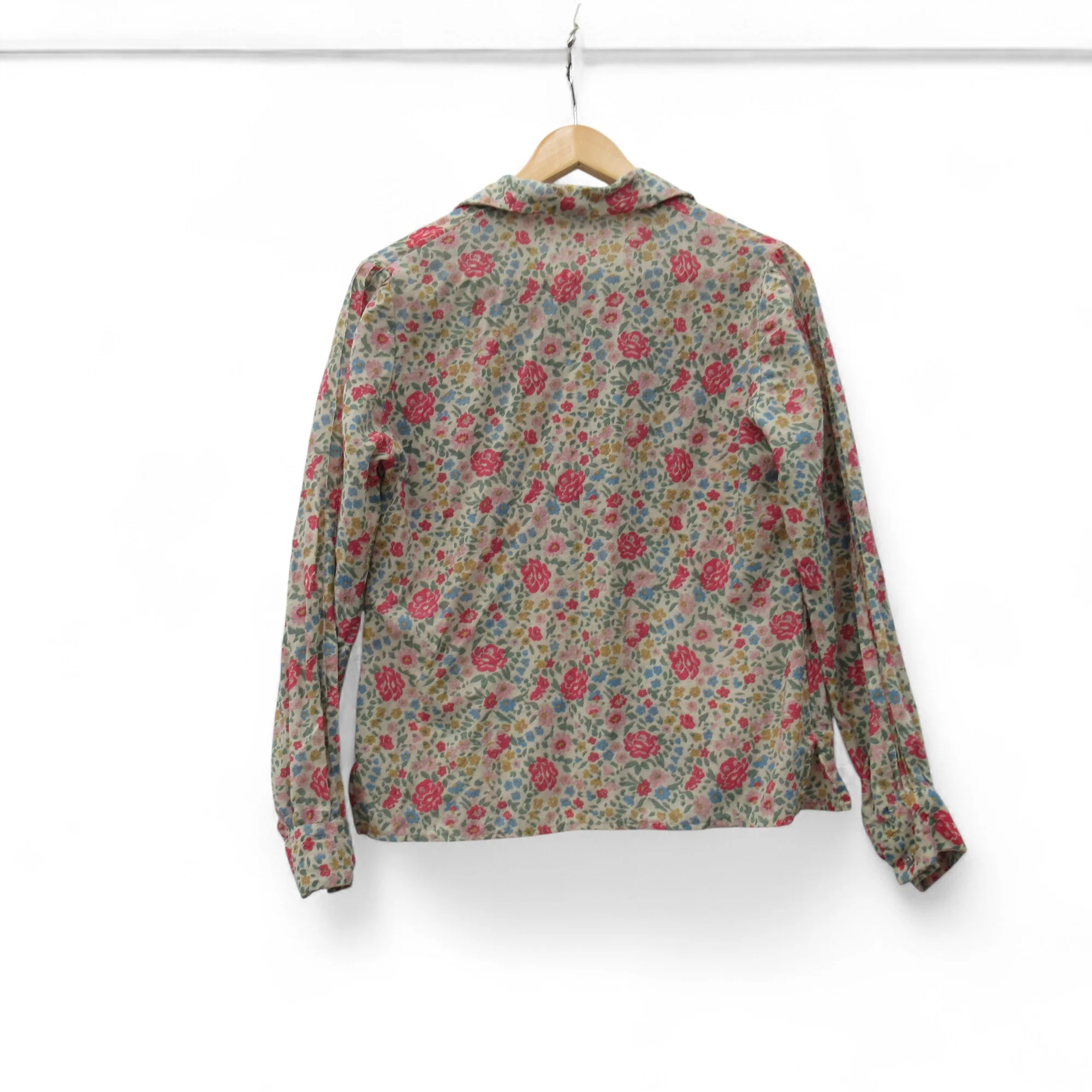 Anna Rose Vintage Shirt Floral UK 14 Multicoloured Womenswear | Pre-loved - Image 2