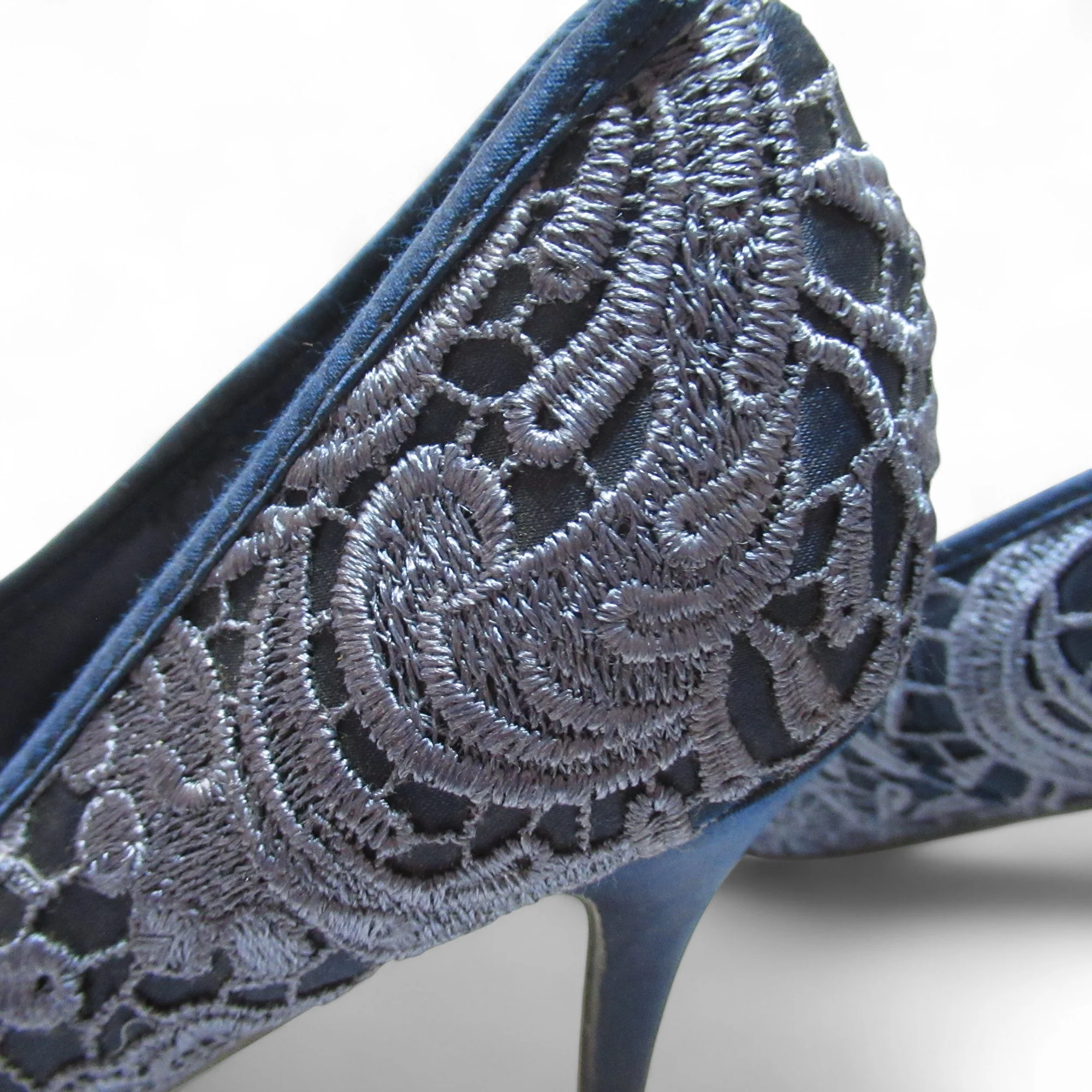 Anne Michelle Court Shoes UK 7 Blue L - Image 5