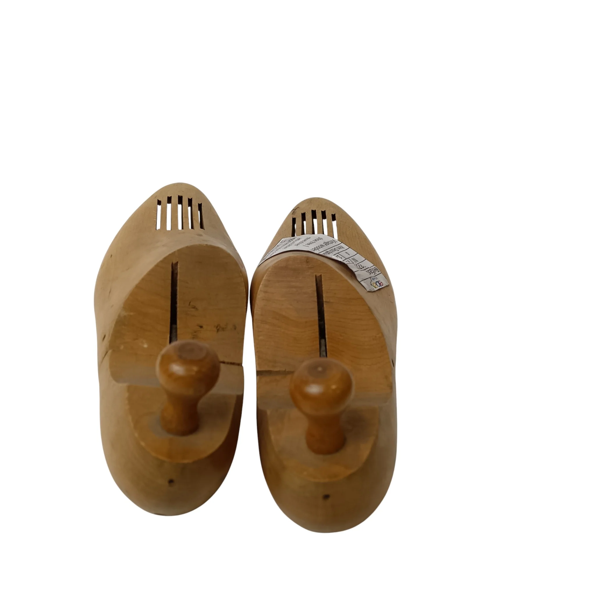 Antique Vintage Wooden Shoe Trees Stretcher Adjustable  Size Large UK 12 EU 45  | Pre-loved - Image 4