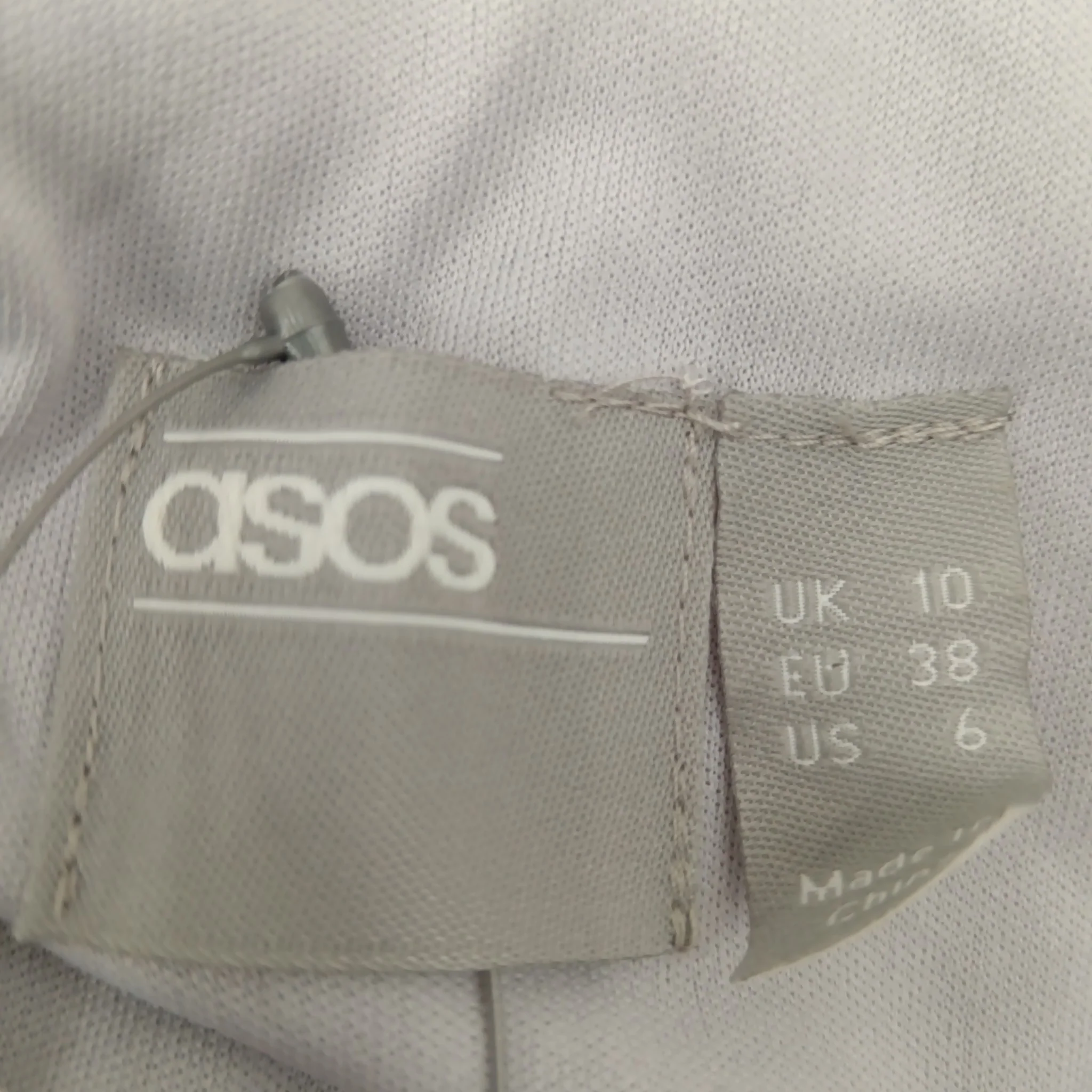 Asos Bridesmaid Special Occasion Grey Full Length Ladies Dress UK 10 - Tags On - Womenswear | Pre-loved - Image 6