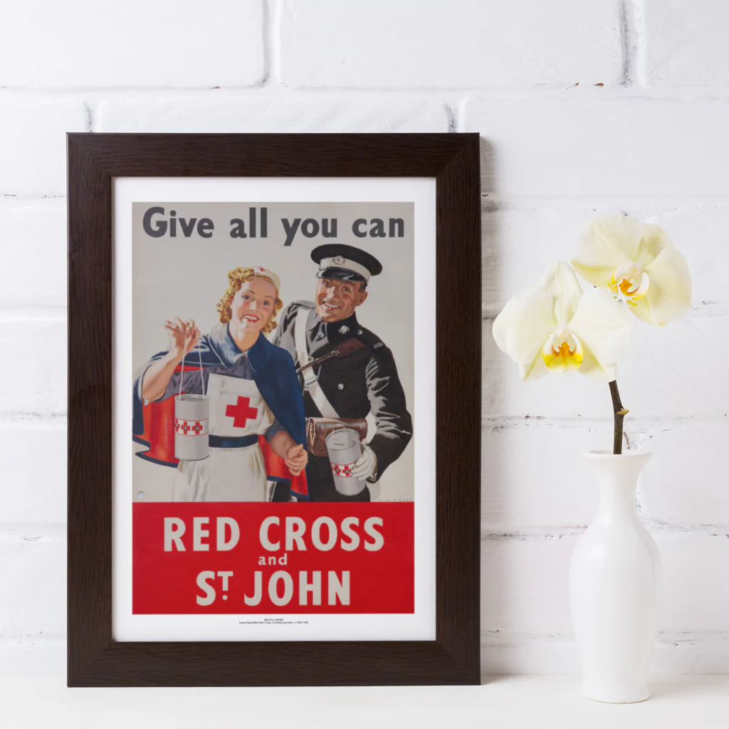 Give all you can A4 Print | Heritage Collection