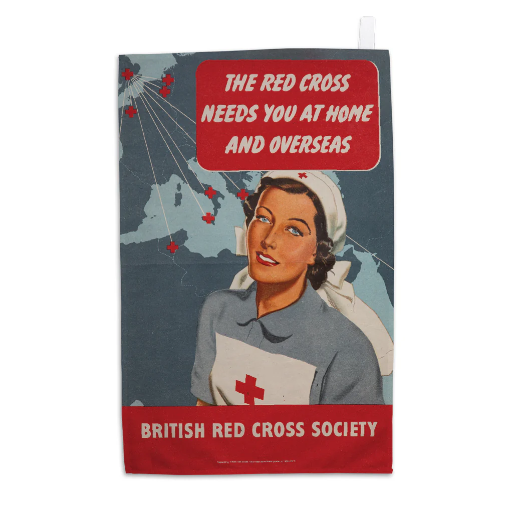 At home and overseas Tea towel | Heritage Collection - Image 2