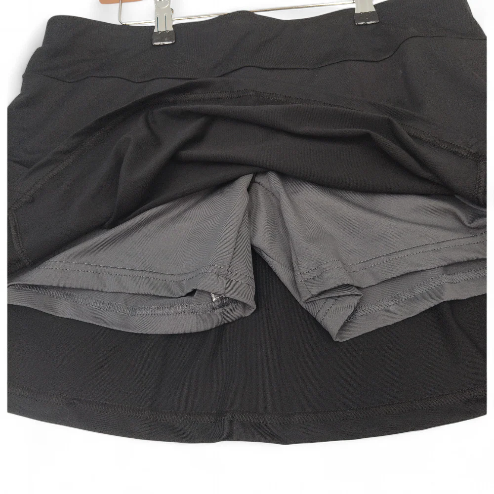 Babolat Sports Skirt Shorts UK 14 Black Tennis Gym Womenswear | Pre-loved - Image 4