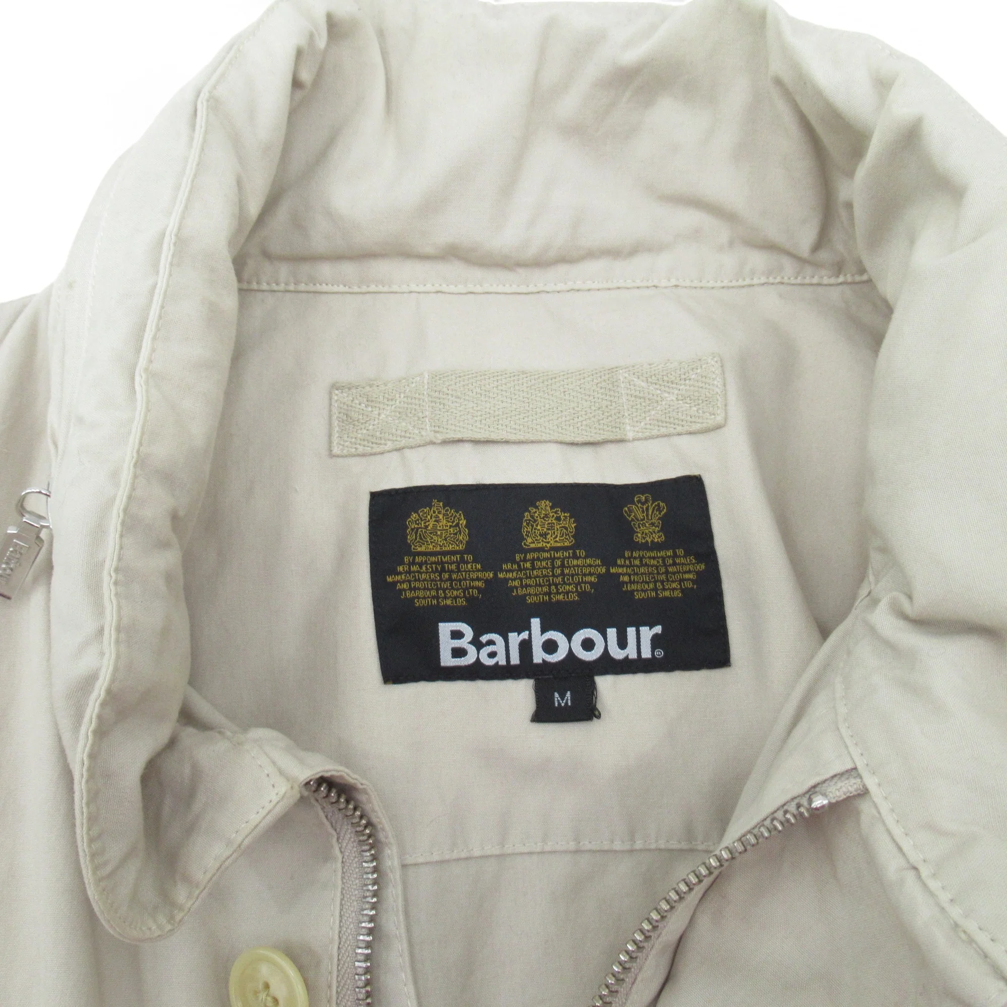 Barbour Coat Jacket Beige Medium Menswear | Pre-loved - Image 6