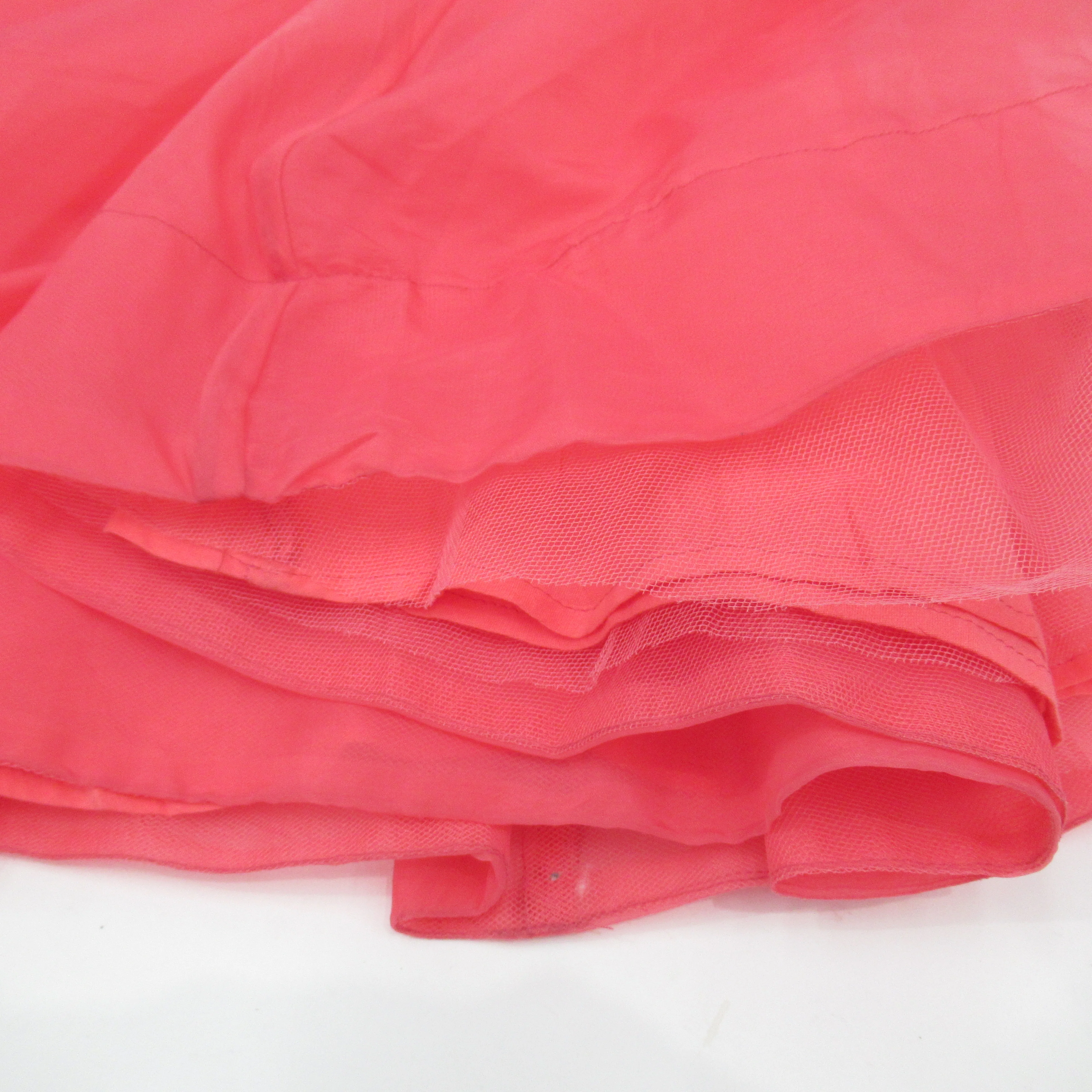 Bardot Organza Mini Dress Pink UK 10 Womenswear | Pre-loved - Image 6