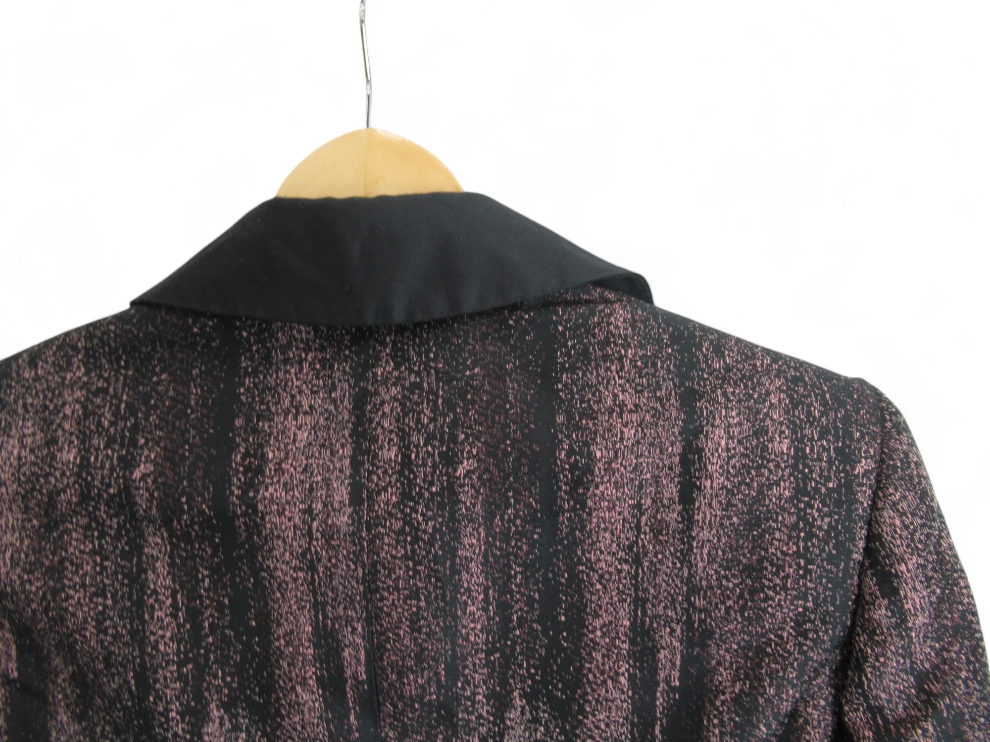 Basler UK 12 Black Pink Blazer Jacket Womenswear | Preloved - Image 5