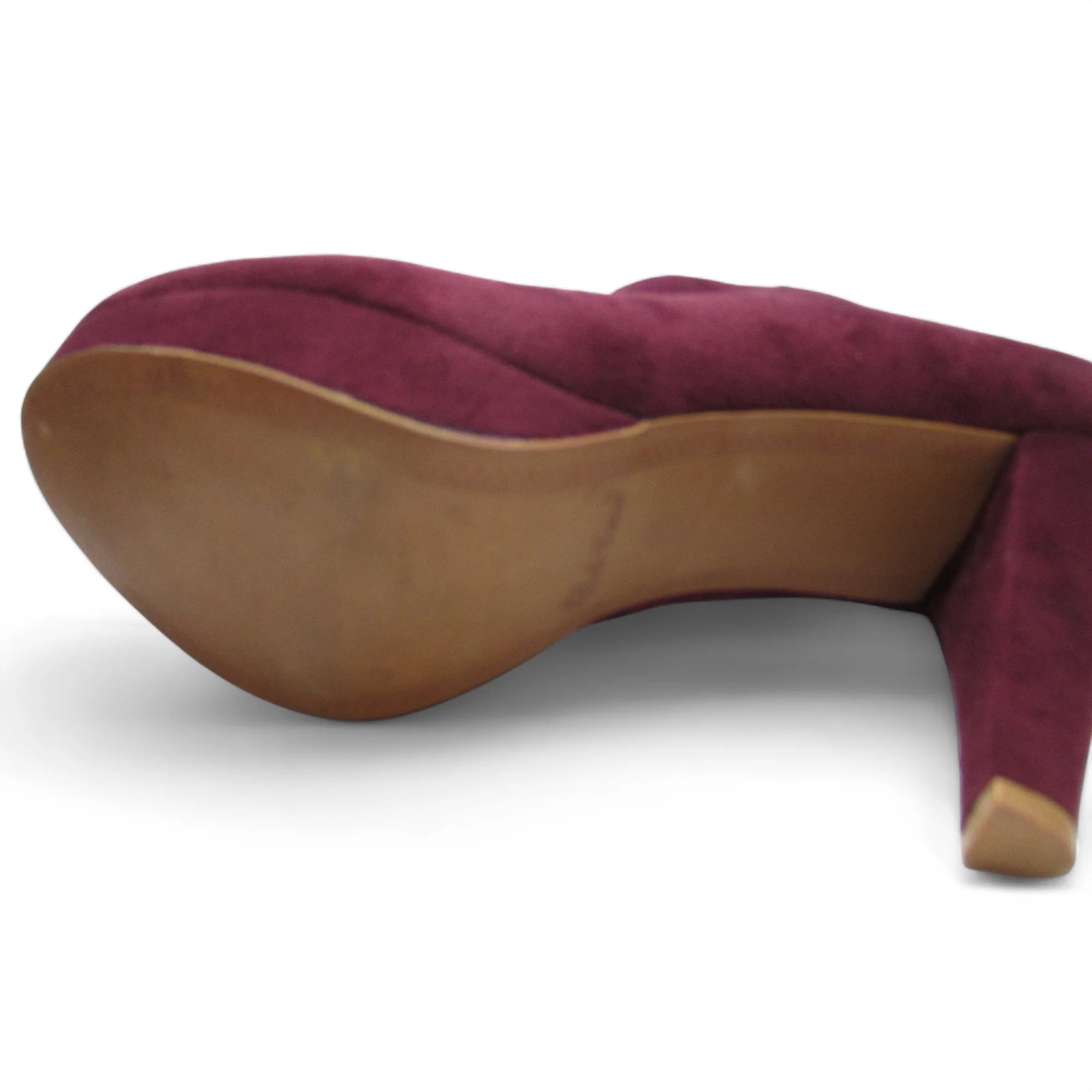 Belle Woman Shoes Heels UK 7 Purple Womenswear | Pre-loved - Image 5