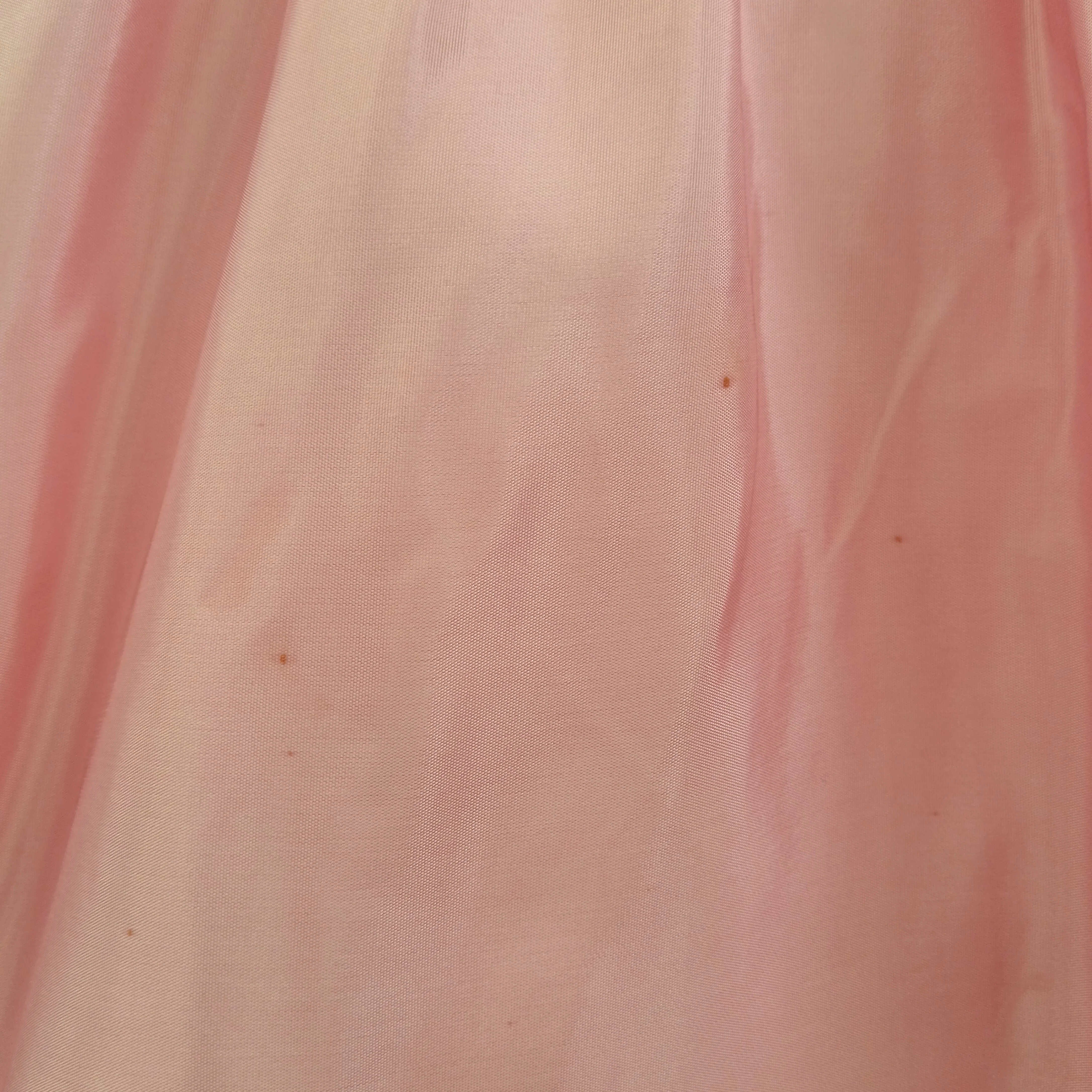 Berktrex Brides Vintage Pink Satin Bridesmaid Dress Puff Sleeves UK 12 Womenswear | Pre-loved - Image 6