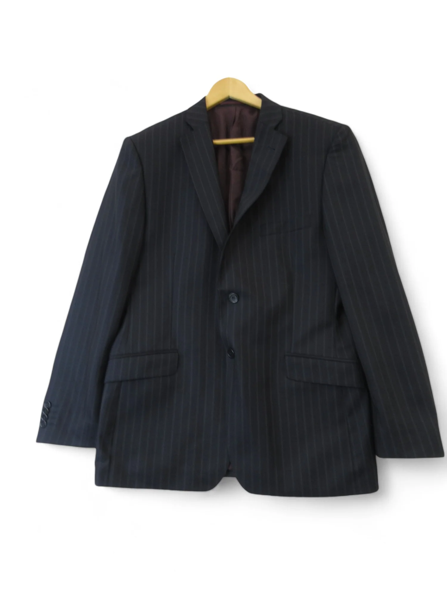 Berwin & Berwin 42" Navy Pinstripe Suit Jacket Menswear | Preloved