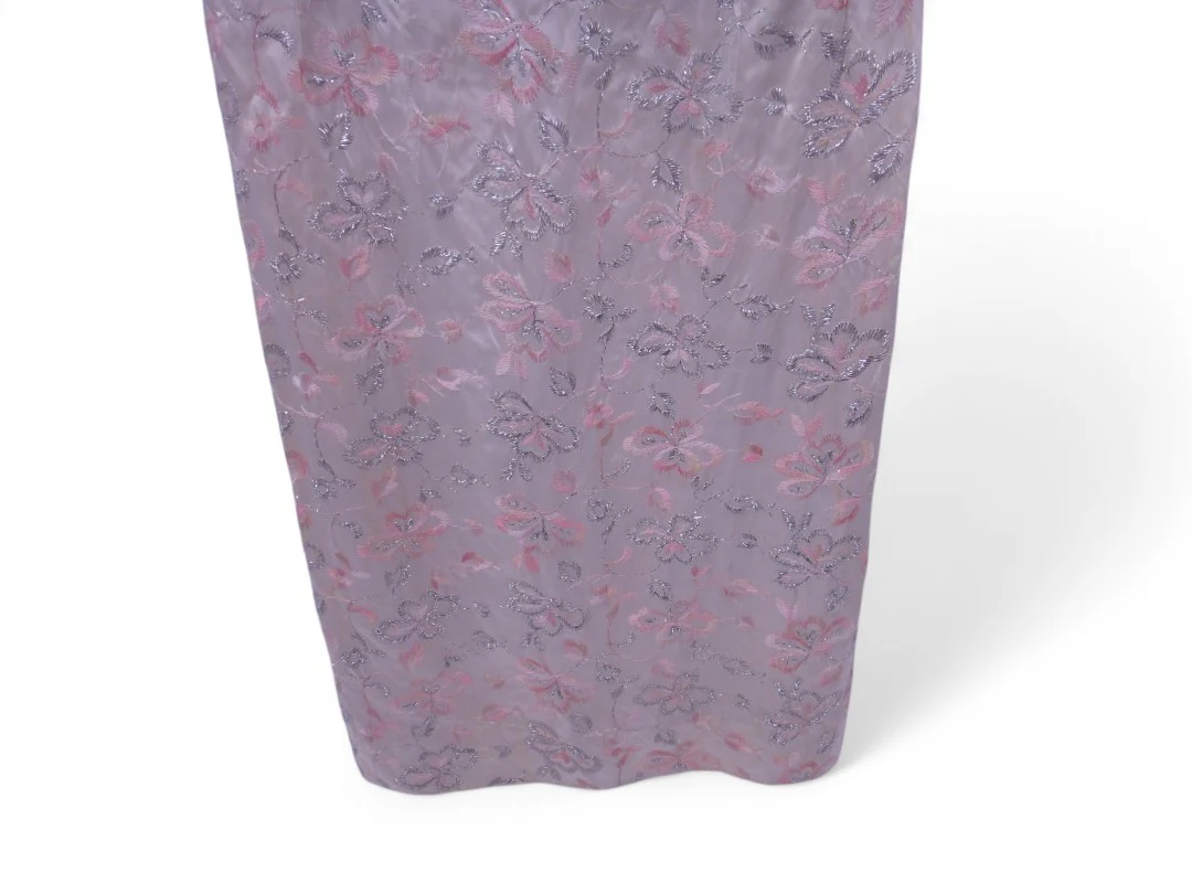 Blane Vintage Mother Of Bride Dress Pink UK 12-14 Womenswear | Pre-loved - Image 4
