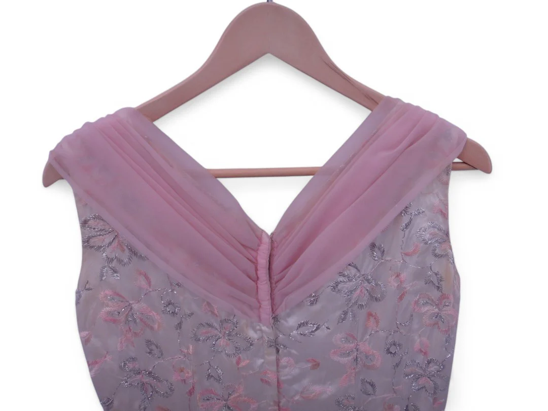 Blane Vintage Mother Of Bride Dress Pink UK 12-14 Womenswear | Pre-loved - Image 6