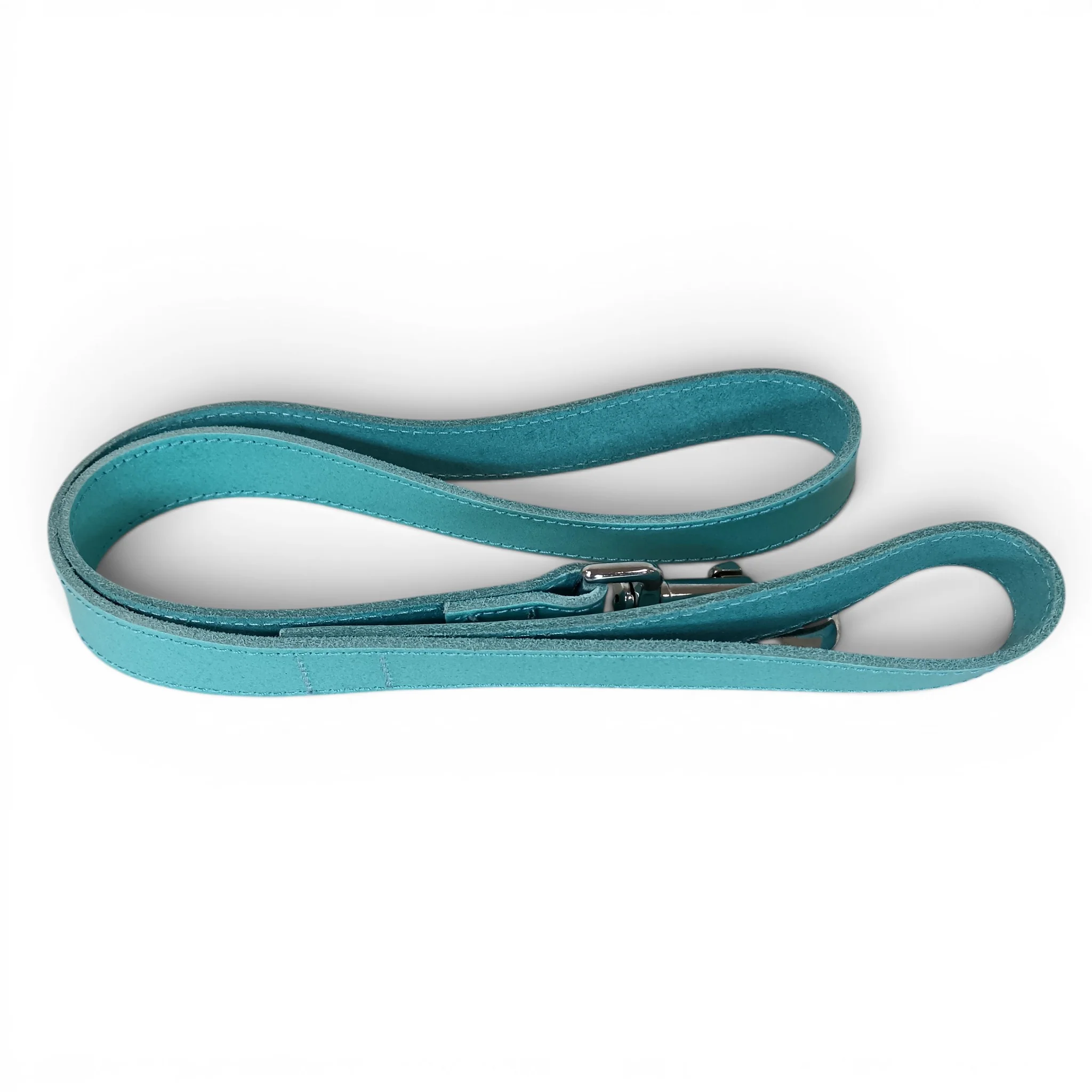 Blue Faux Leather Dog Lead 96cm | Pre-loved