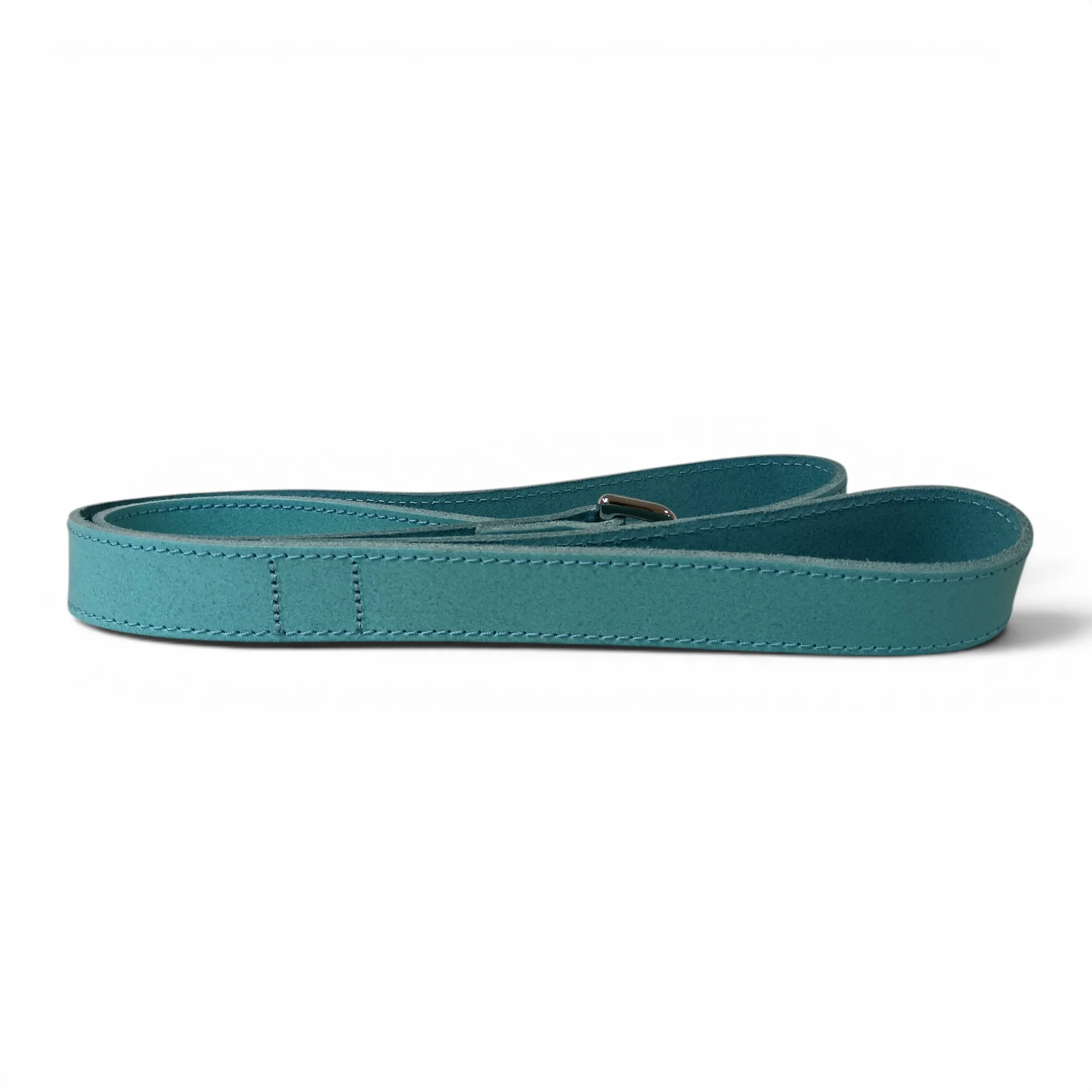 Blue Faux Leather Dog Lead 96cm | Pre-loved - Image 2