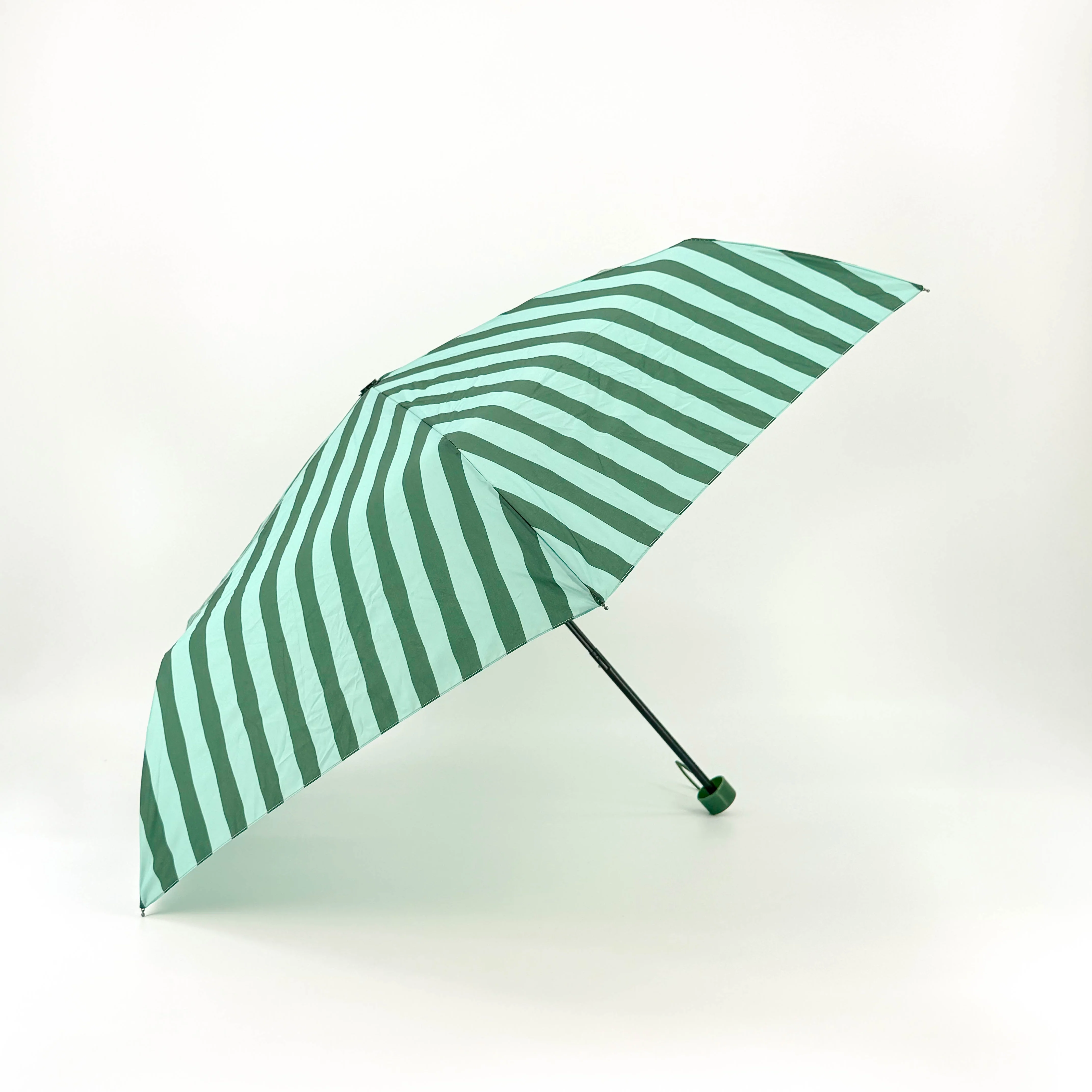 Blue/Green striped umbrella - Image 3