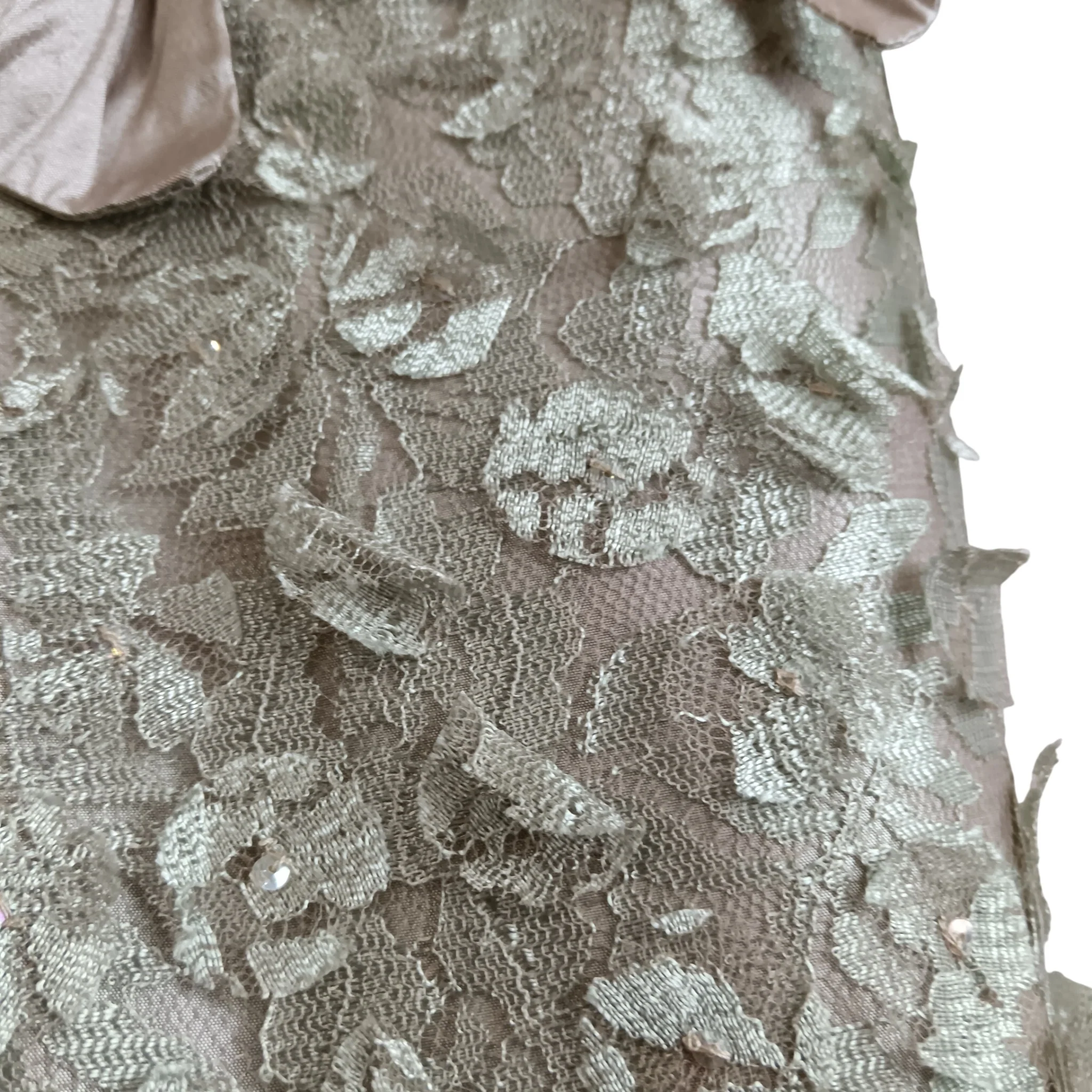 BNWT Presen Midi Dress With Bolero Champagne Colour Mother Of Bride Outfit UK 14 -Womenswear | Pre-loved - Image 6