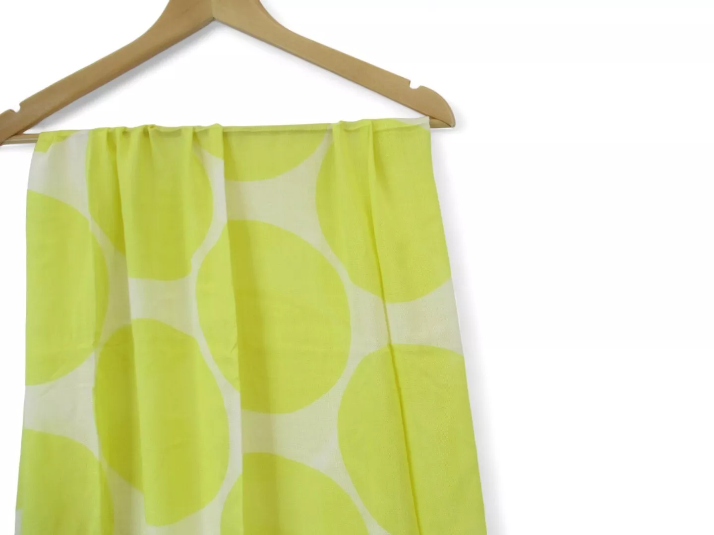 Boden 29"x76" Yellow Ochre Spot Scarf Wrap Womenswear | Preloved - Image 3