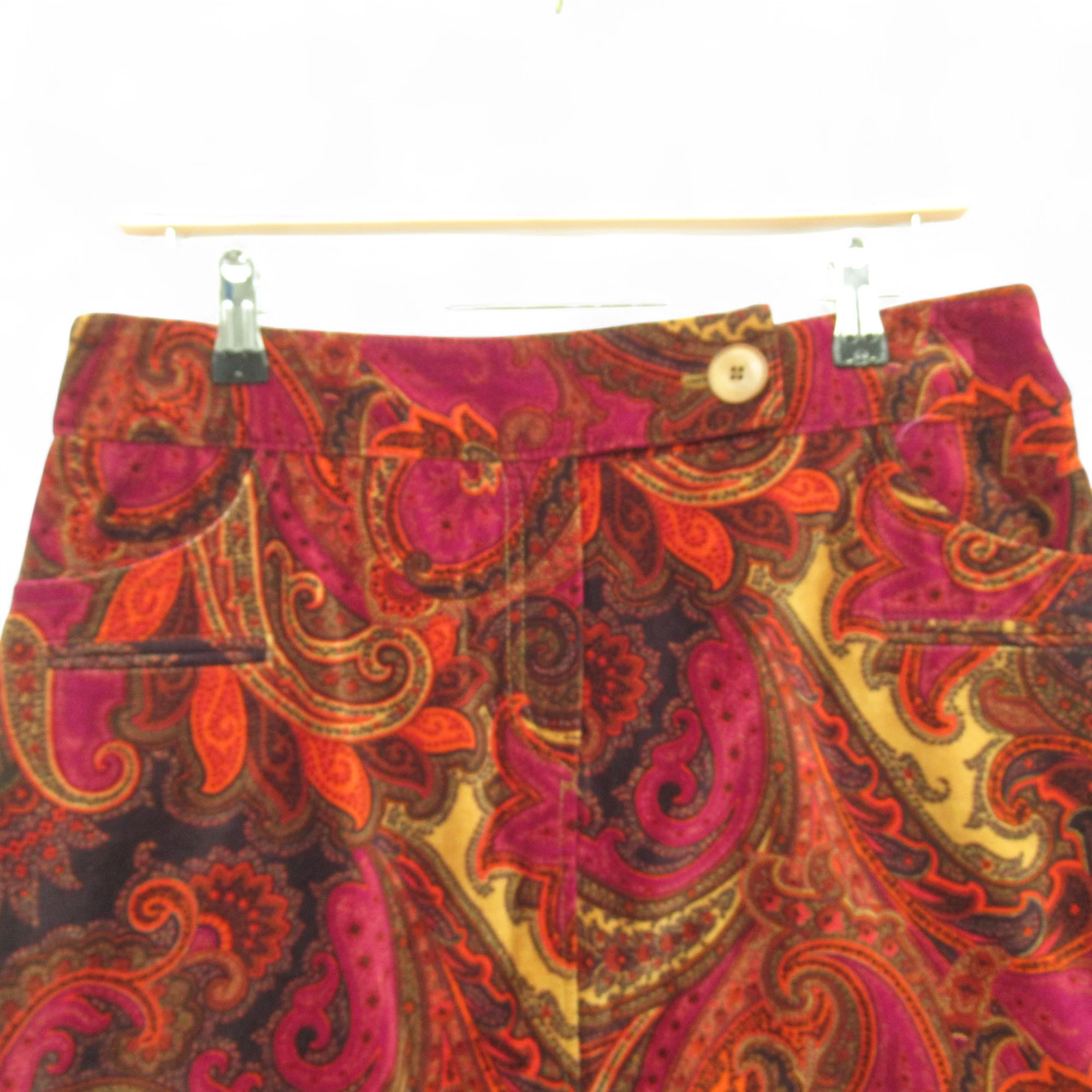 Bogner Vintage Paisley Skirt W30" Multicoloured Womenswear | Pre-loved - Image 2