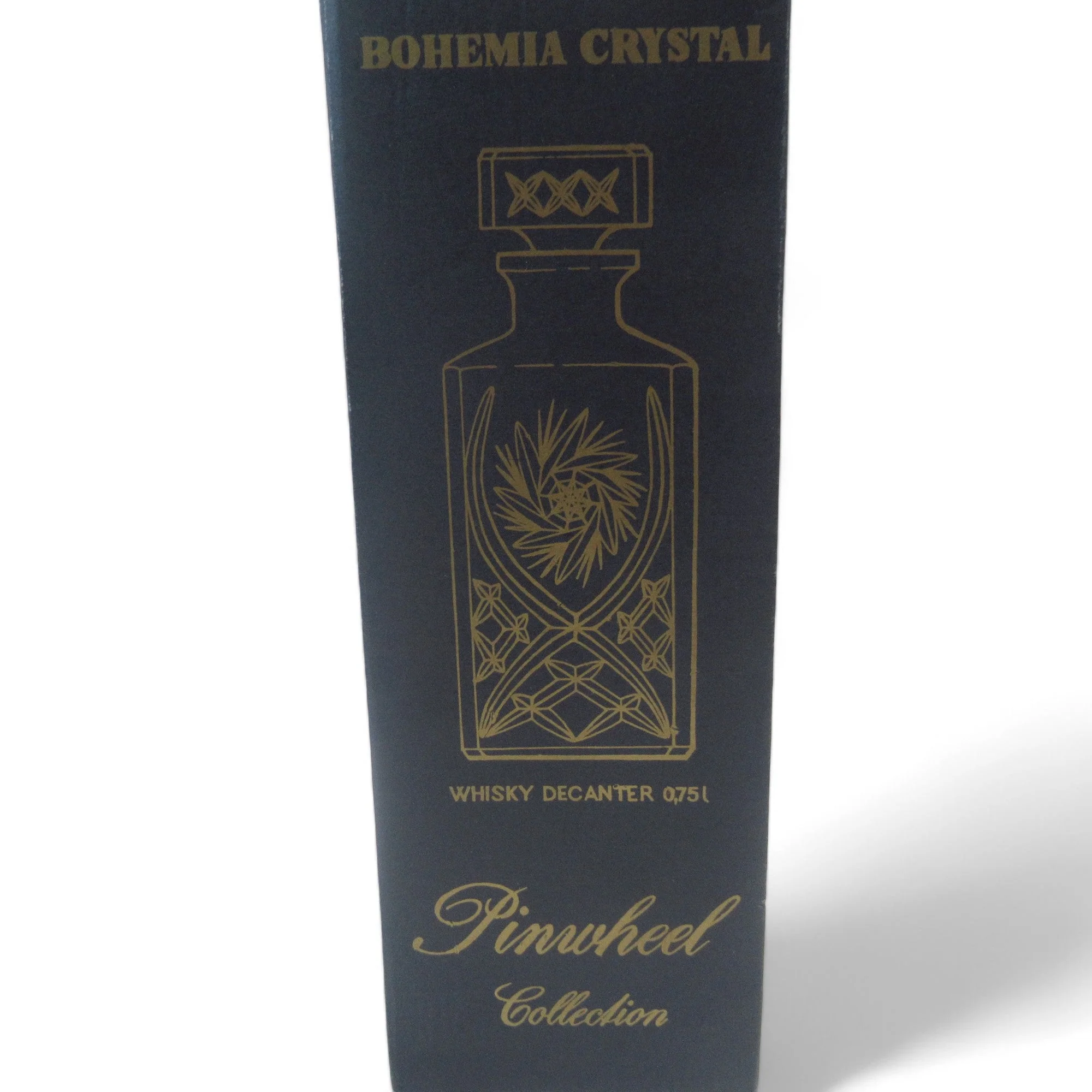 Bohemia Crystal Whisky Decanter Pinwheel Collection | Preloved - Image 6