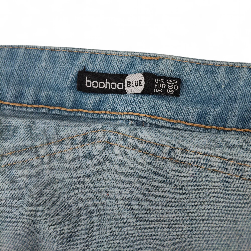 Boohoo Denim Dress UK 22 Blue Womenswear | Pre-loved - Image 4