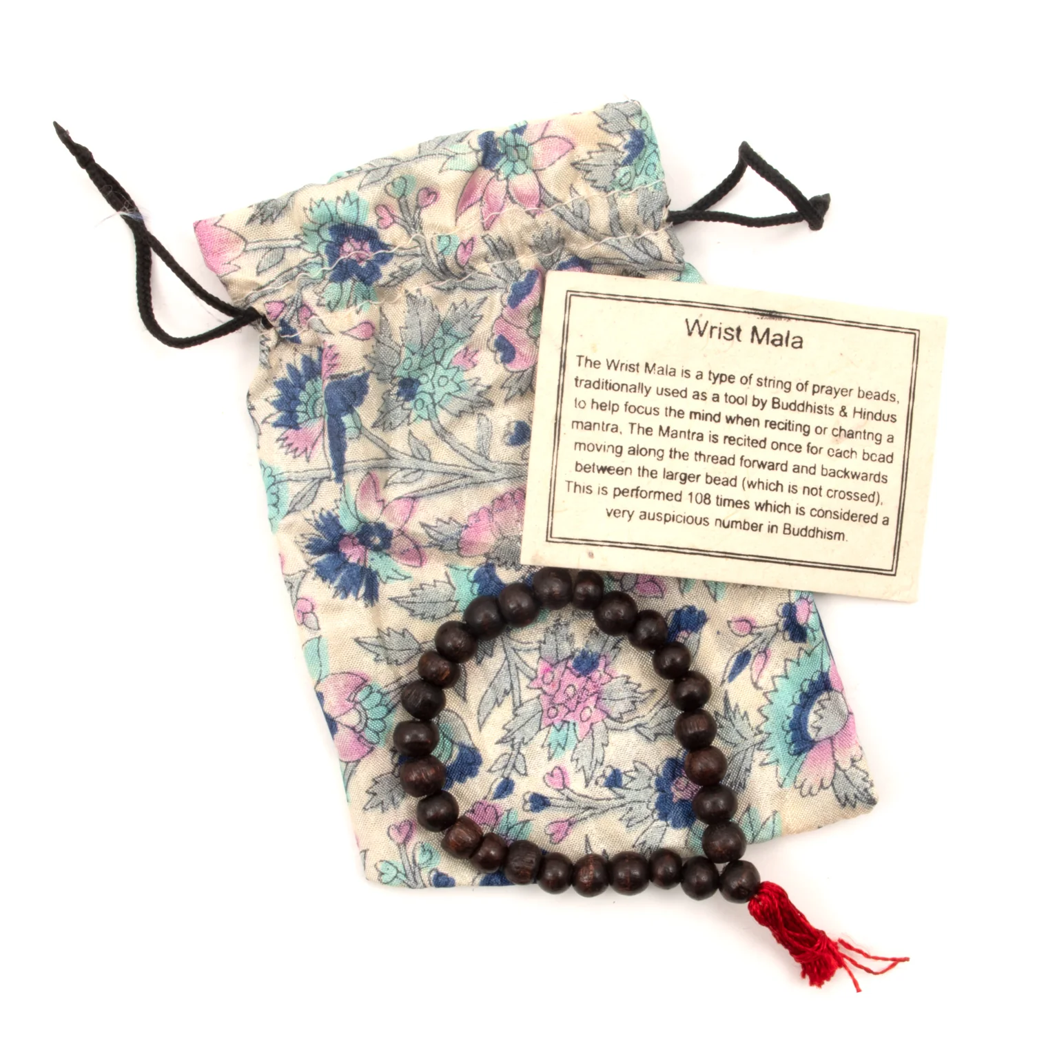 Bracelet and Recycled Sari Pouch - Image 3