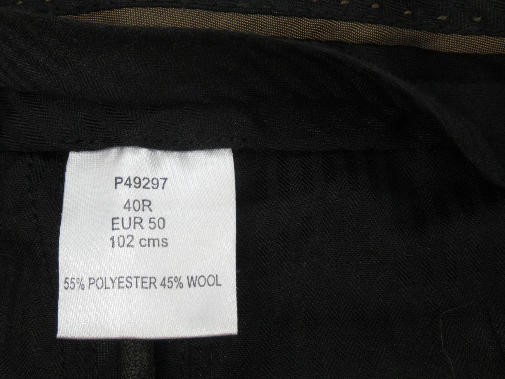 Brook Taverner 46R Green Suit Wool Blend Menswear | Preloved - Image 6