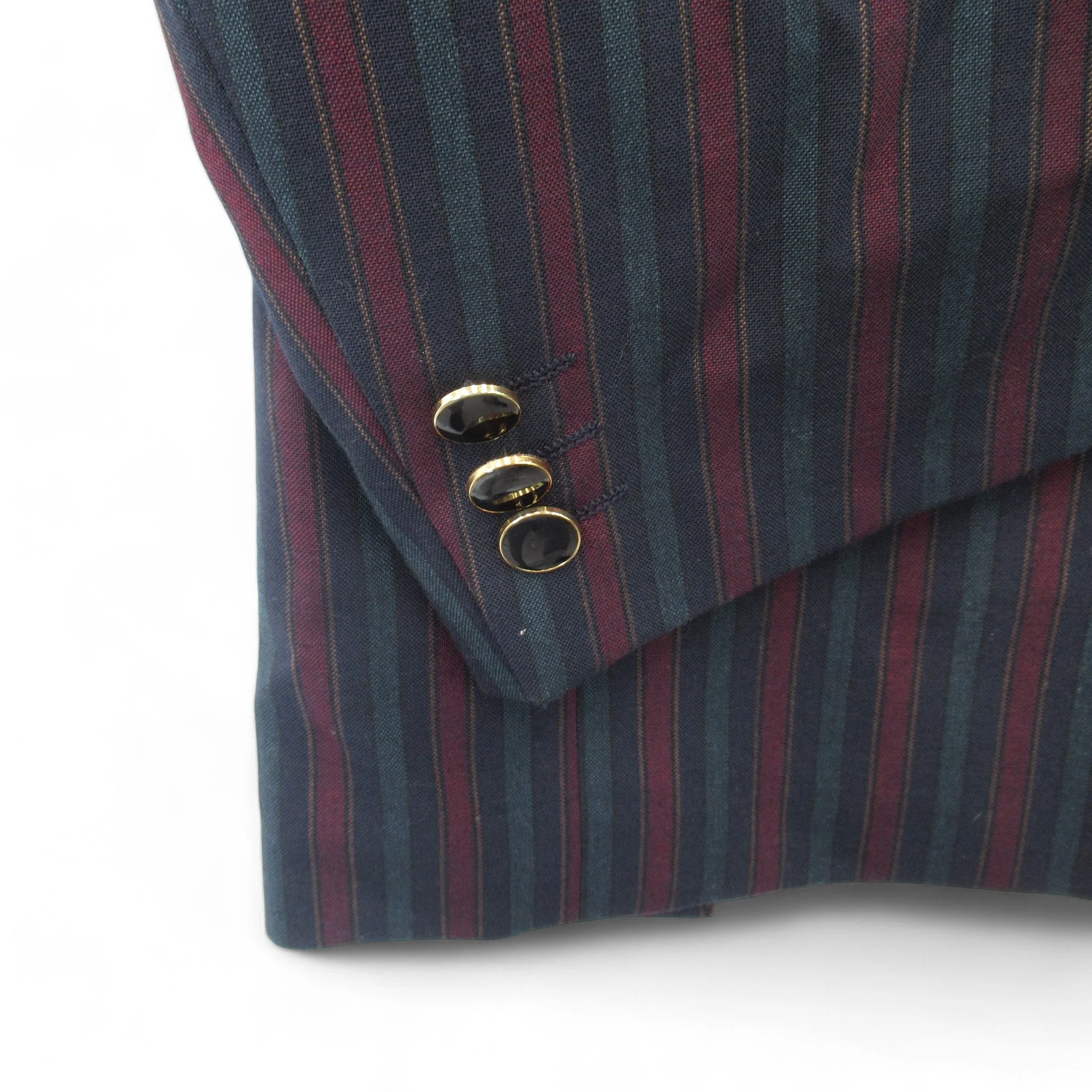 Brook Taverner 46L Multicoloured Blazer Menswear | Preloved - Image 3