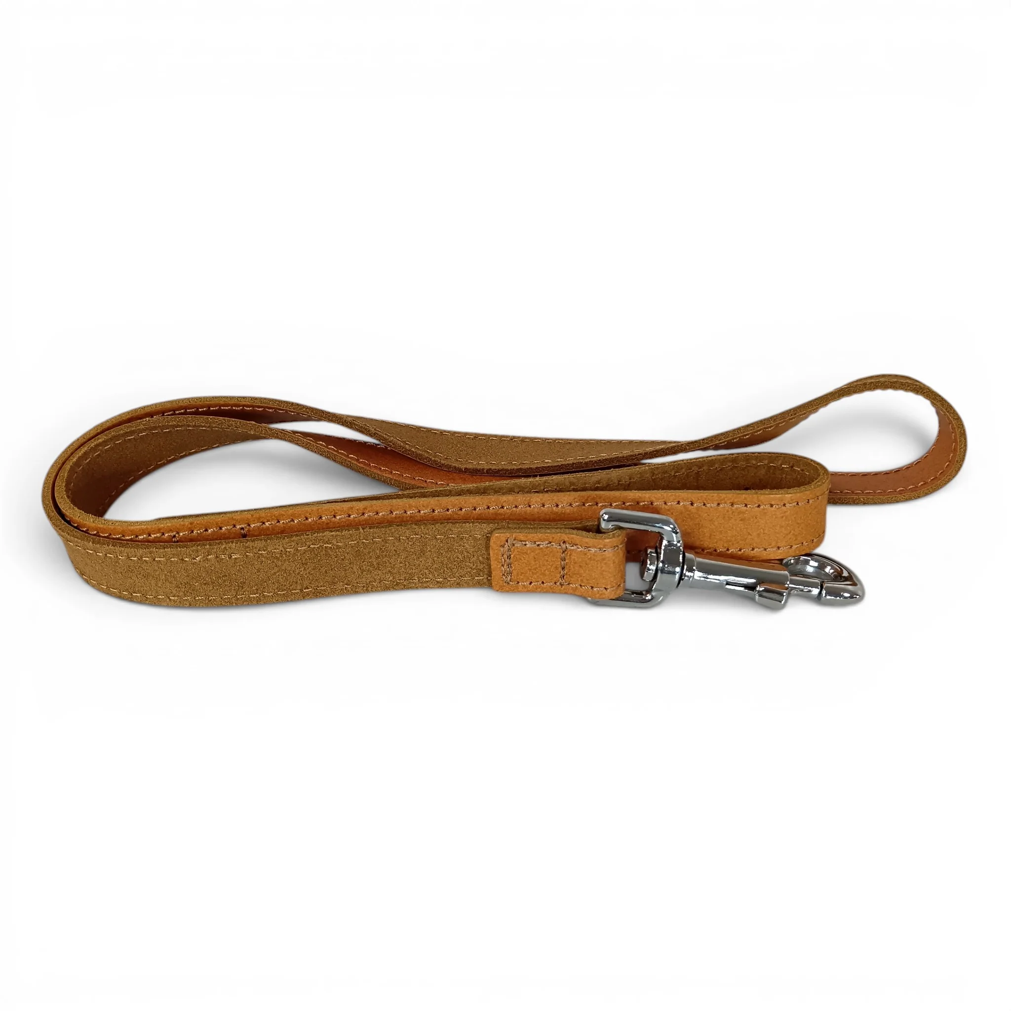 Brown Faux Leather Dog Lead 96cm | Pre-loved