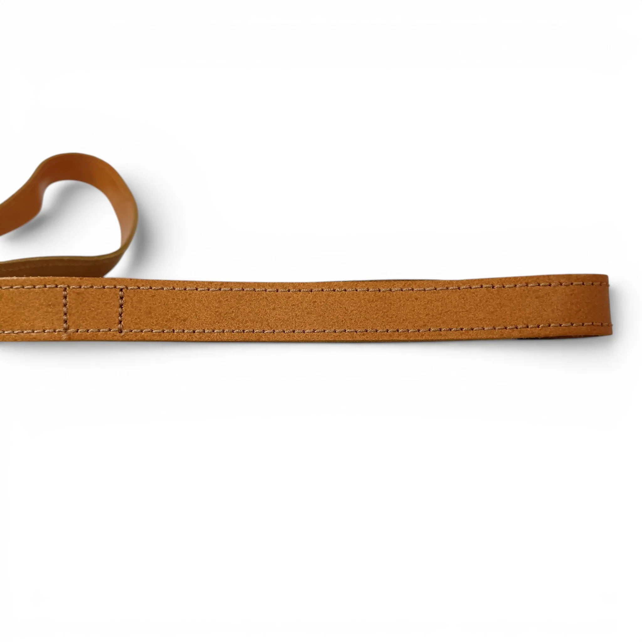 Brown Faux Leather Dog Lead 96cm | Pre-loved - Image 4