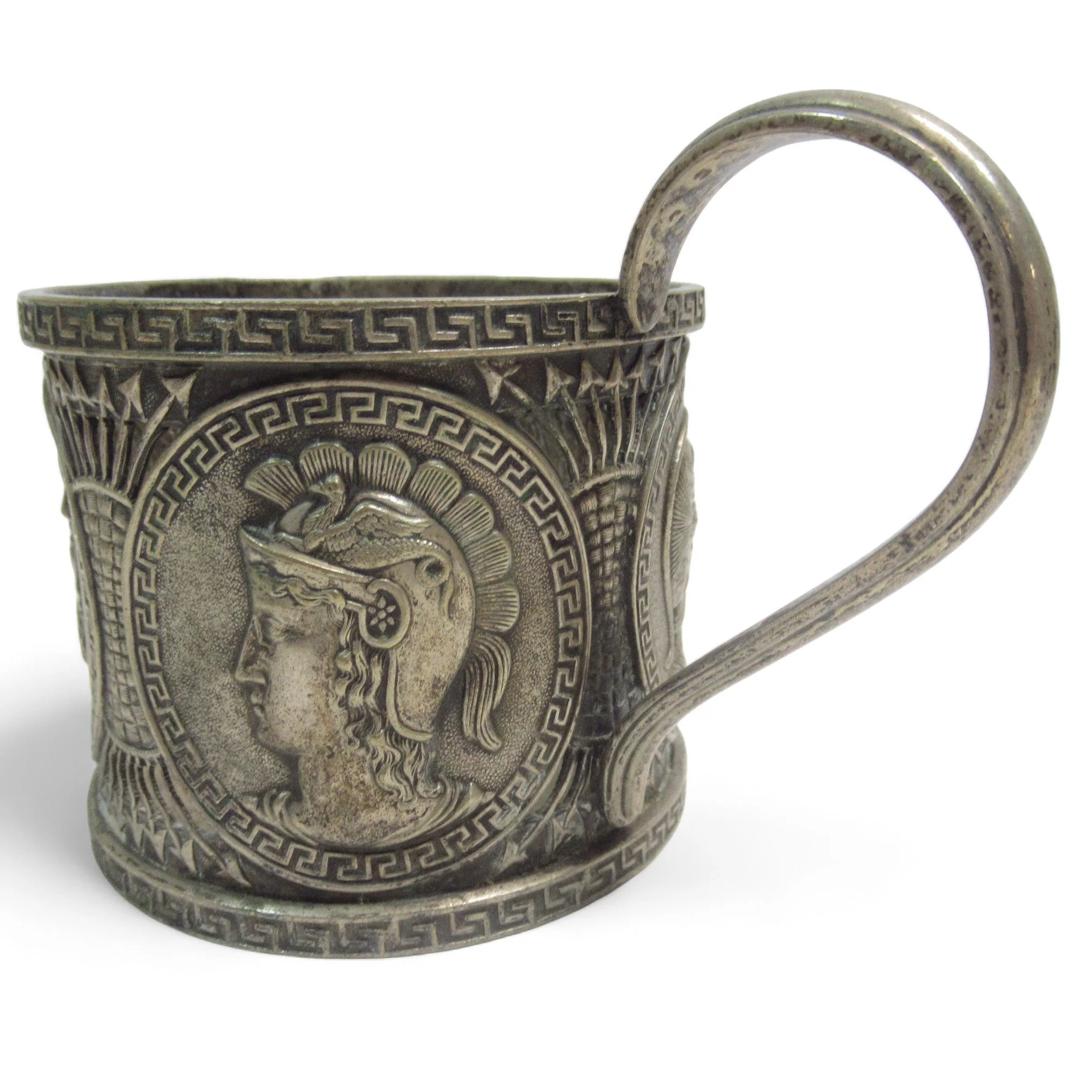 Buch Brothers Roman Tea Glass Holder Antique | Preloved - Image 3