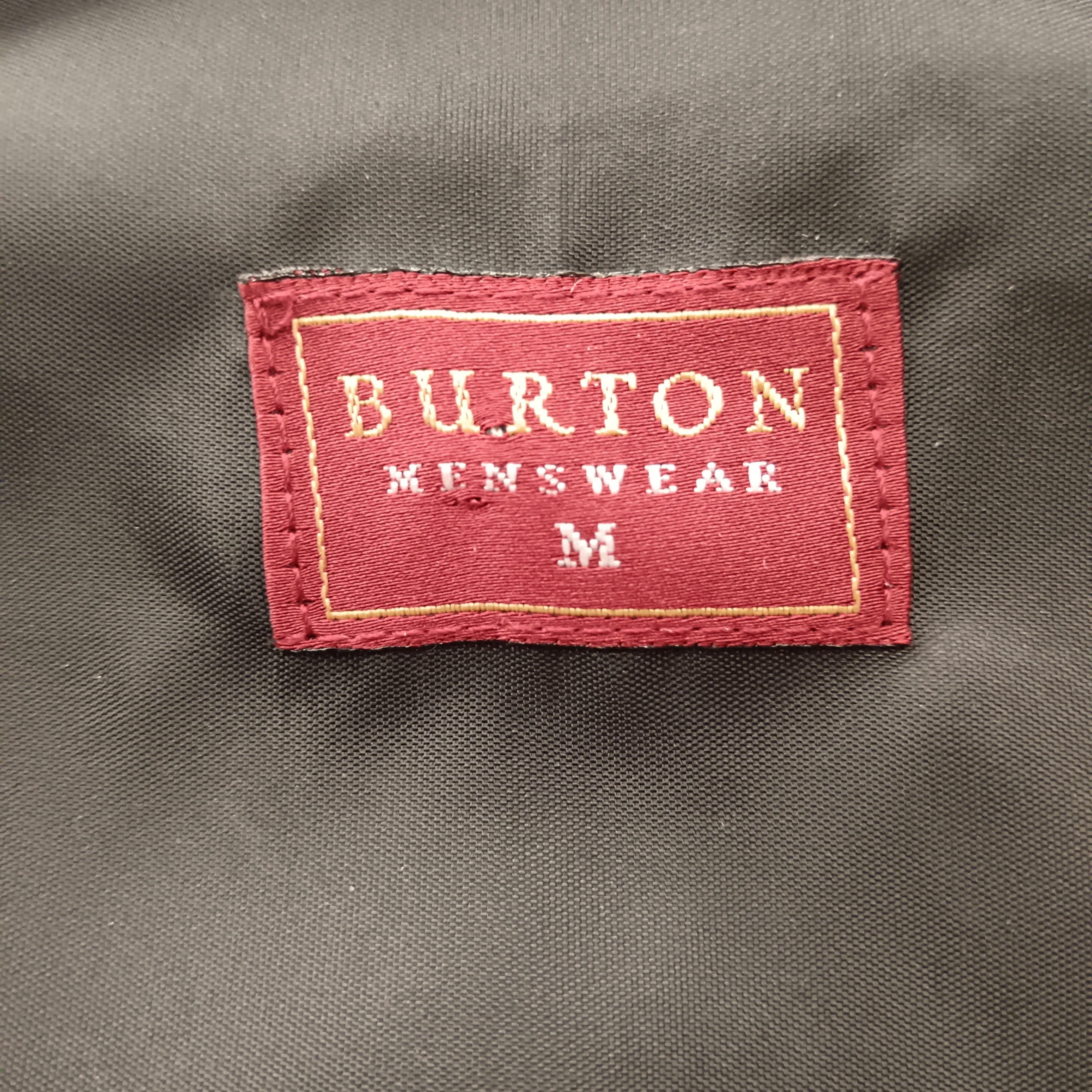 Burton Millenium 200 20th Century Themed Grey and Silver  Men's Waistcoat UK Medium Menswear | Pre-loved - Image 3
