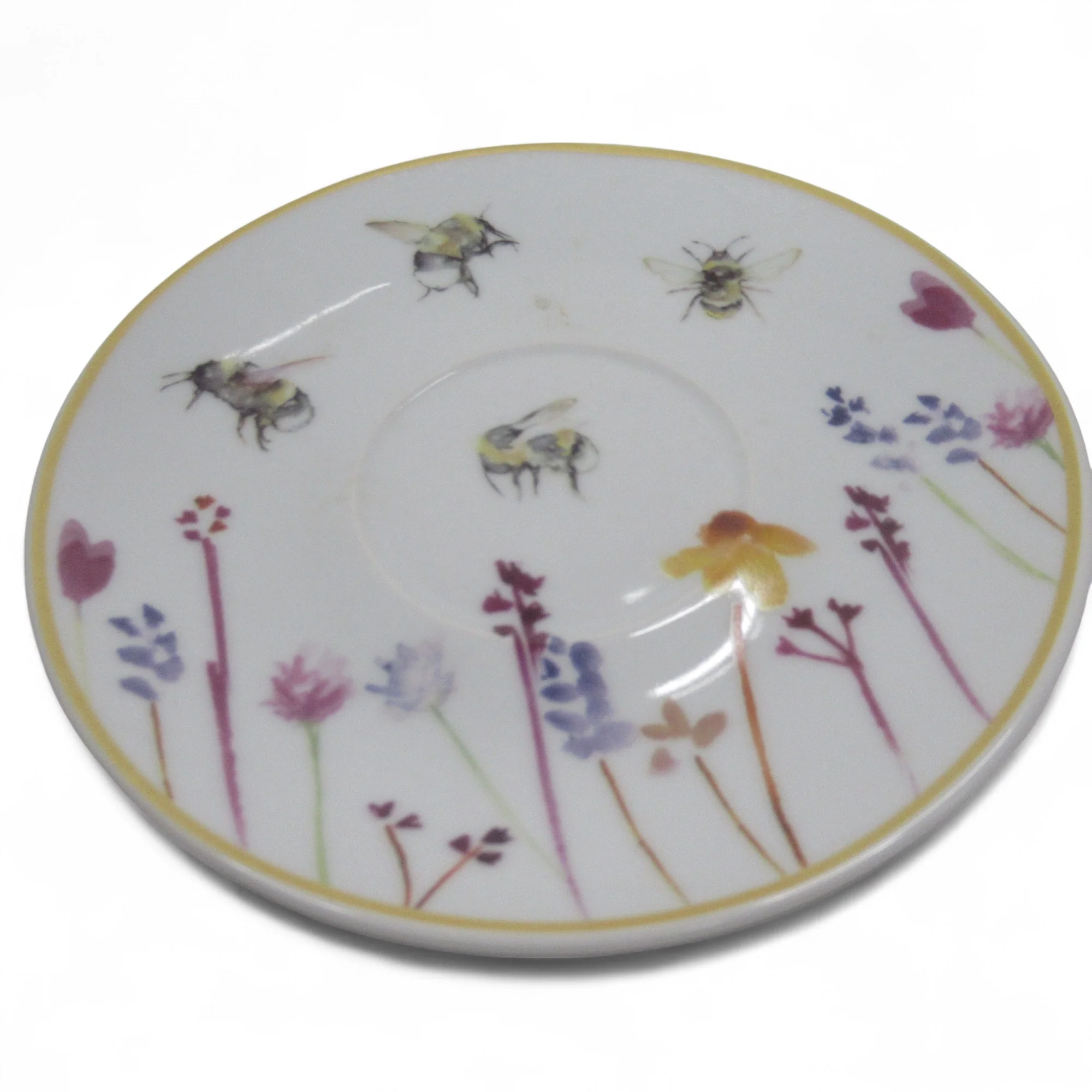 Busy Bees Tea for One Fine China The Leonardo Collection | Pre-loved - Image 3