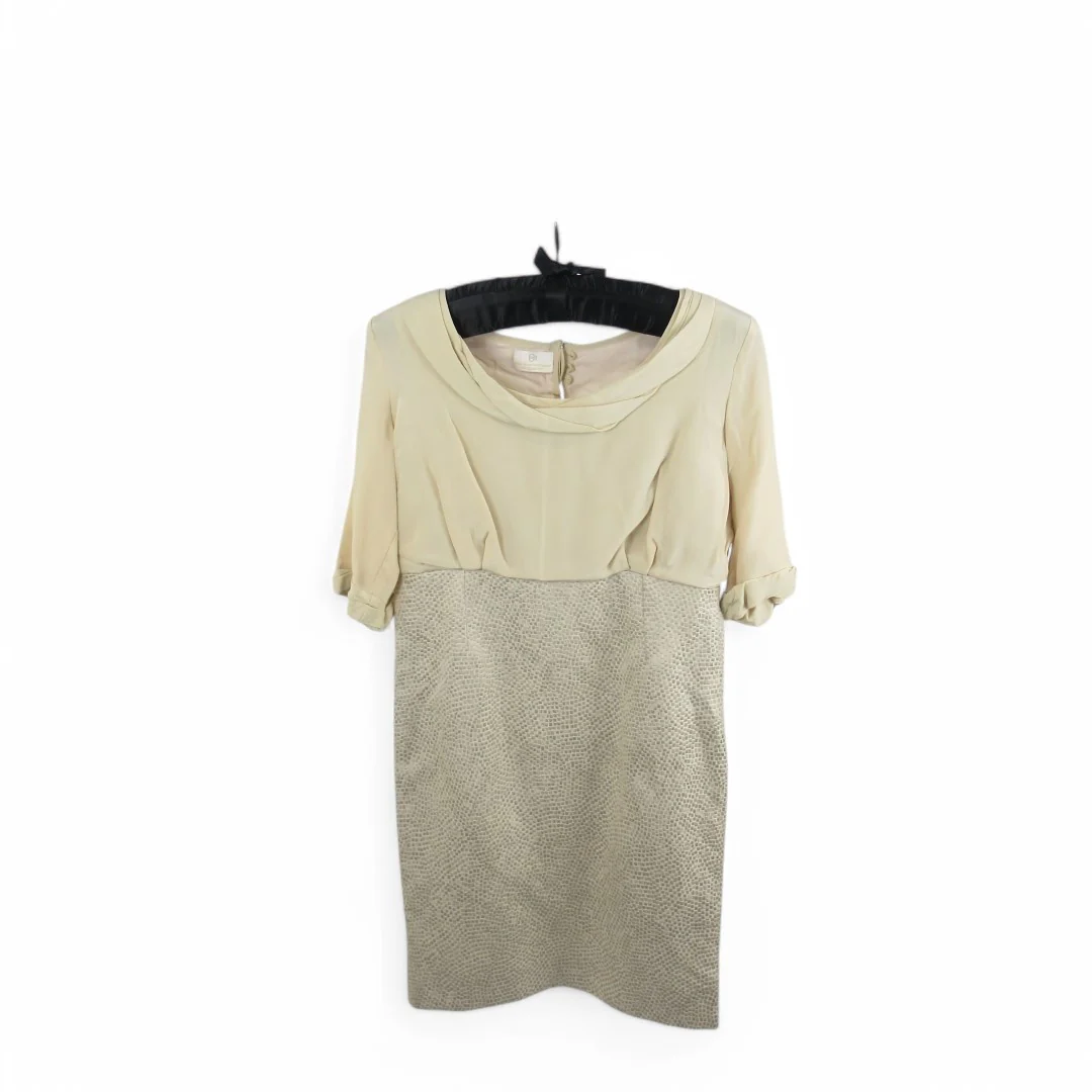 Carina Baverstock Couture Mother Of Bride Suit Cream 16-18 Womenswear | Pre-loved - Image 3