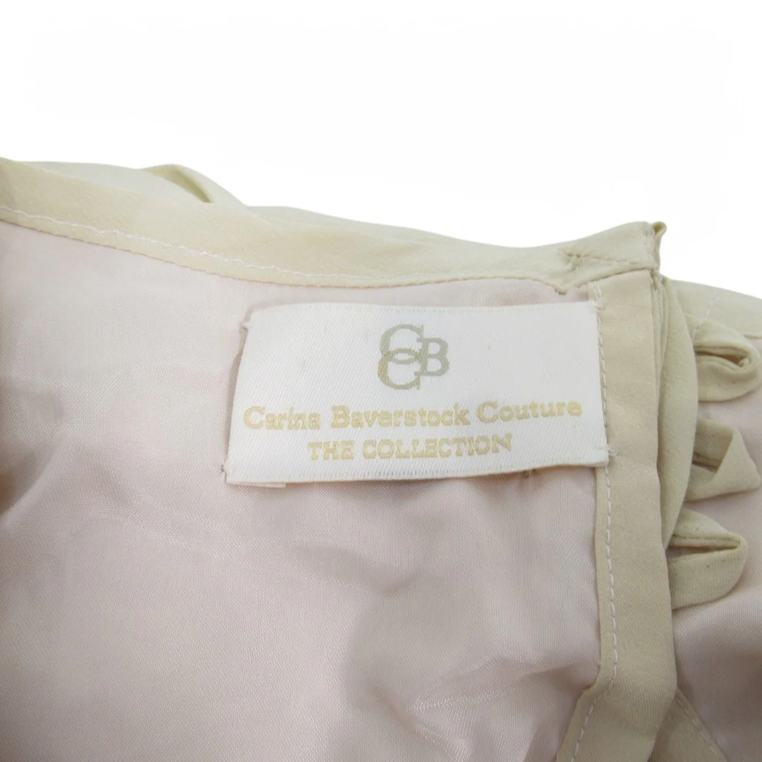 Carina Baverstock Couture Mother Of Bride Suit Cream 16-18 Womenswear | Pre-loved - Image 7