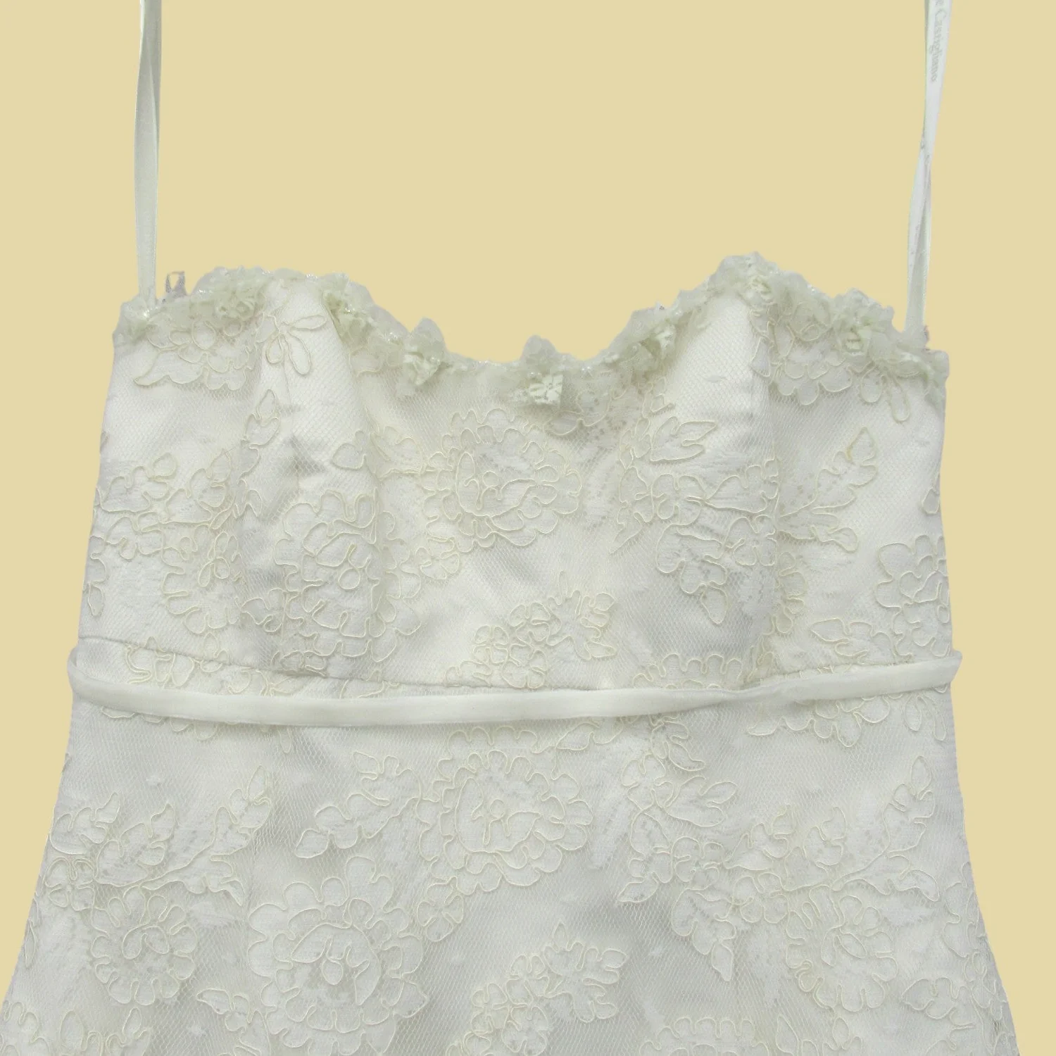 Caroline Castigliano London Wedding Dress Ivory UK 8-10 Womenswear | Pre-loved - Image 3