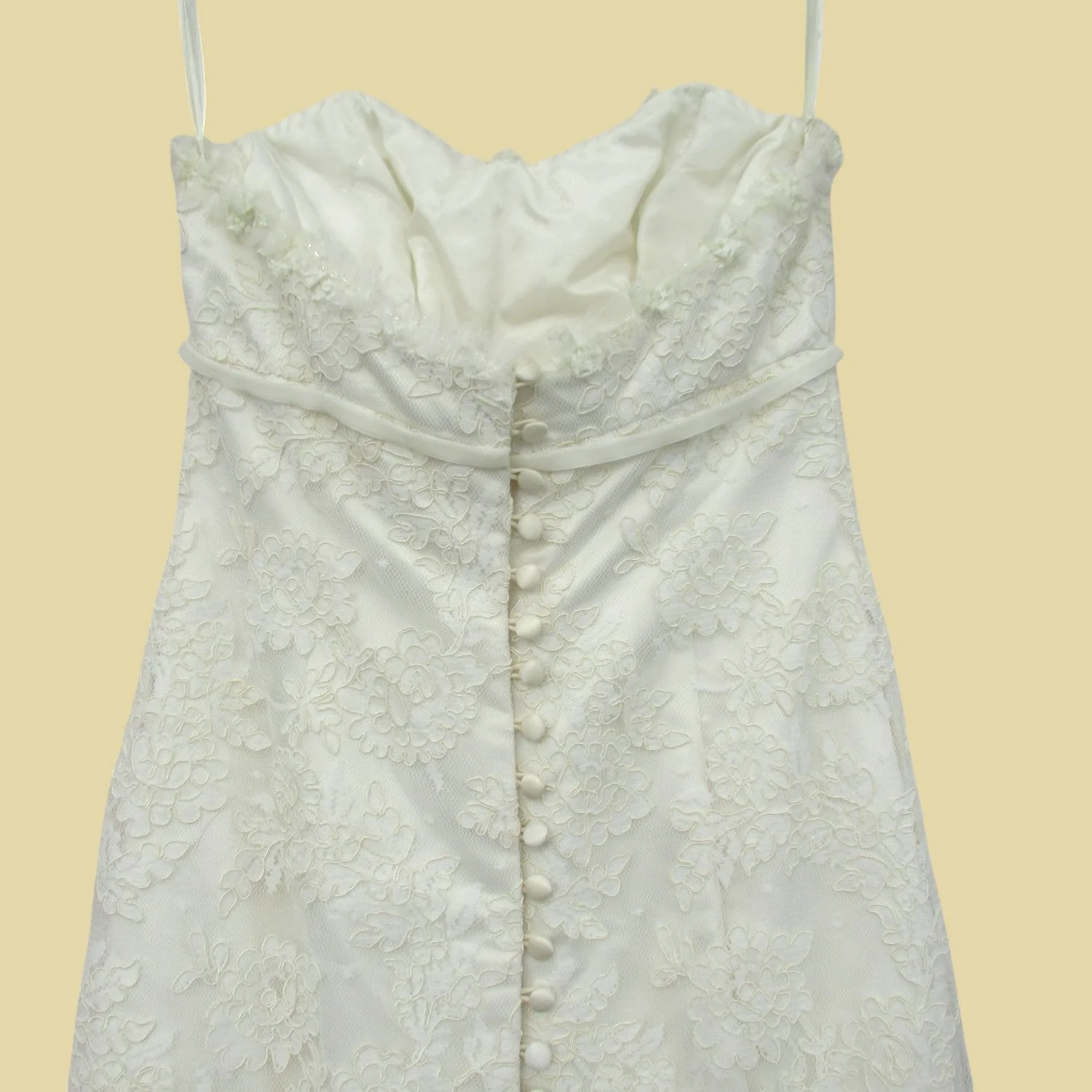 Caroline Castigliano London Wedding Dress Ivory UK 8-10 Womenswear | Pre-loved - Image 6