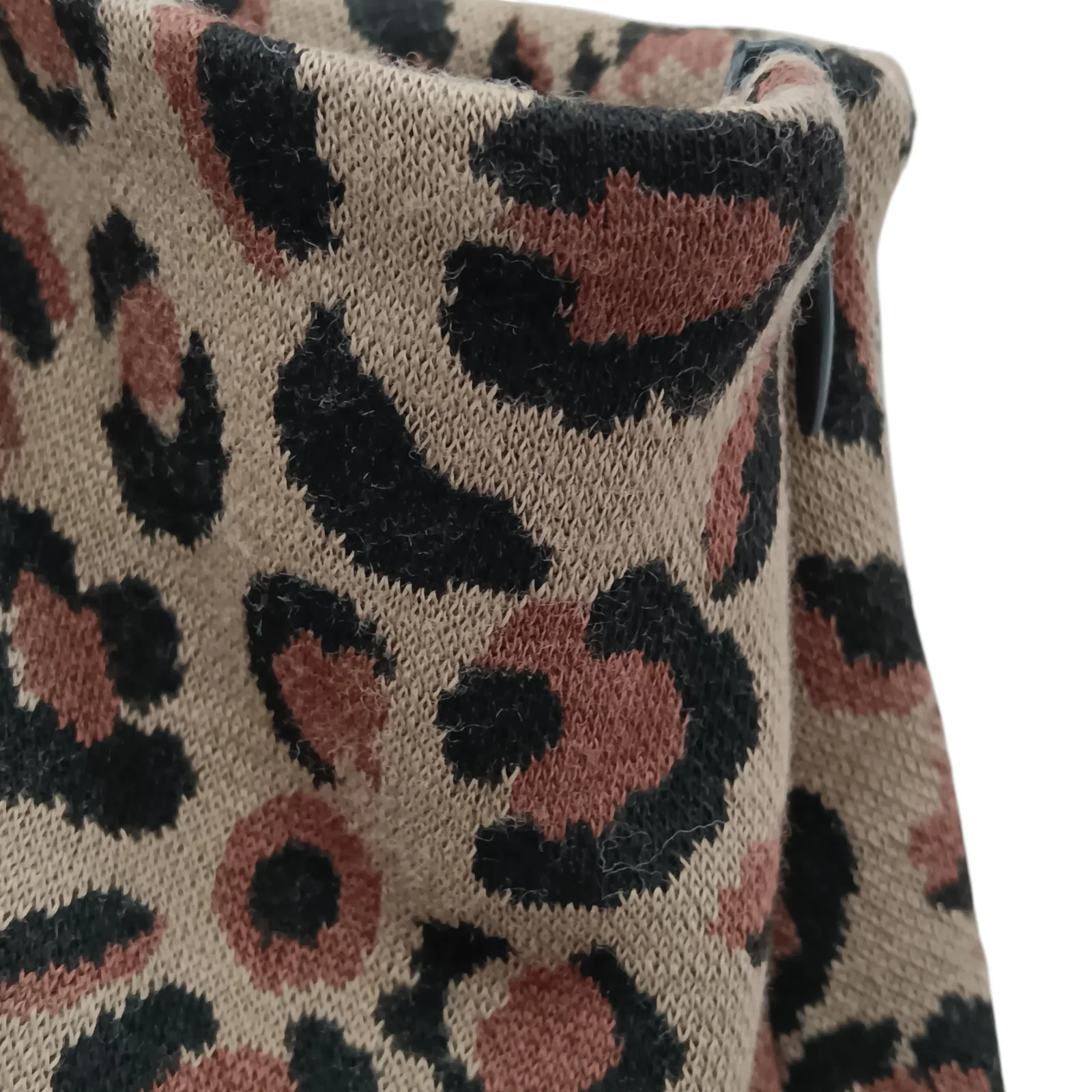 Celia Birtwell for NEXT Ladies  Tan& Black Leopard Print Mini Skirt UK 22  - Womenswear | Pre-loved - Image 3