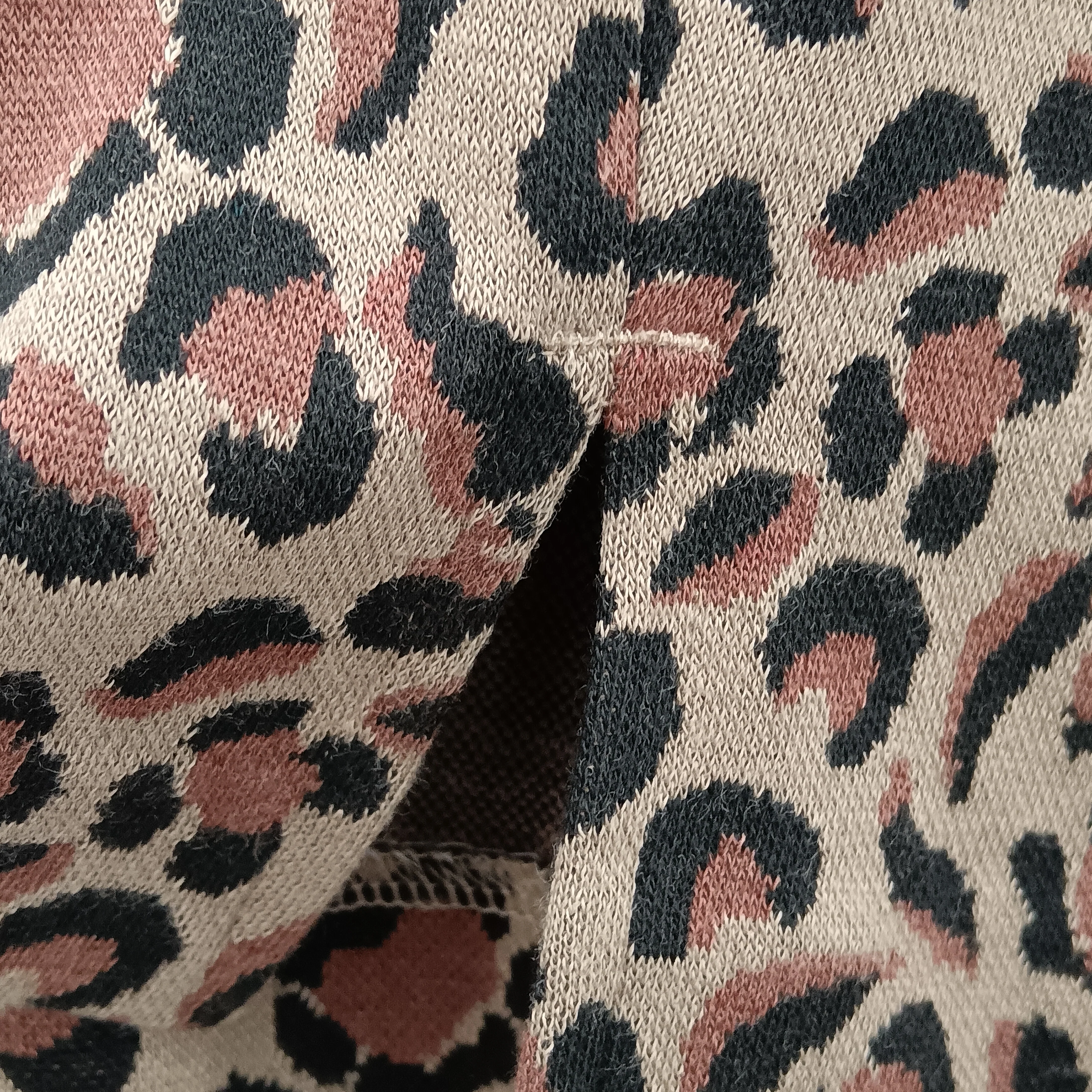 Celia Birtwell for NEXT Ladies  Tan& Black Leopard Print Mini Skirt UK 22  - Womenswear | Pre-loved - Image 4