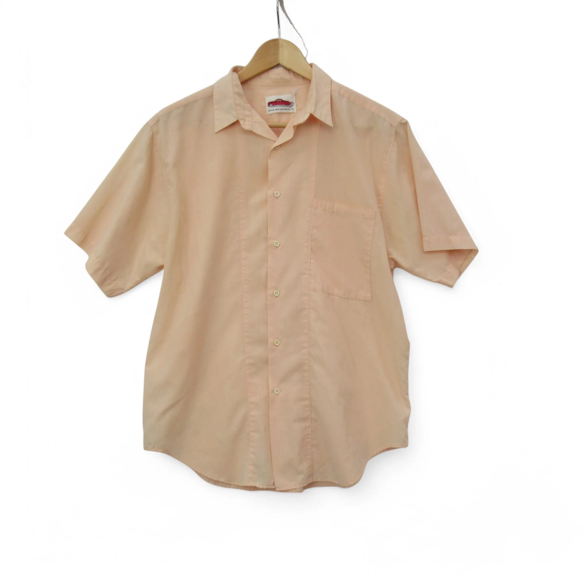 Central Park Clothing Co Ltd Vintage Shirt Peach Medium Menswear | Pre-loved