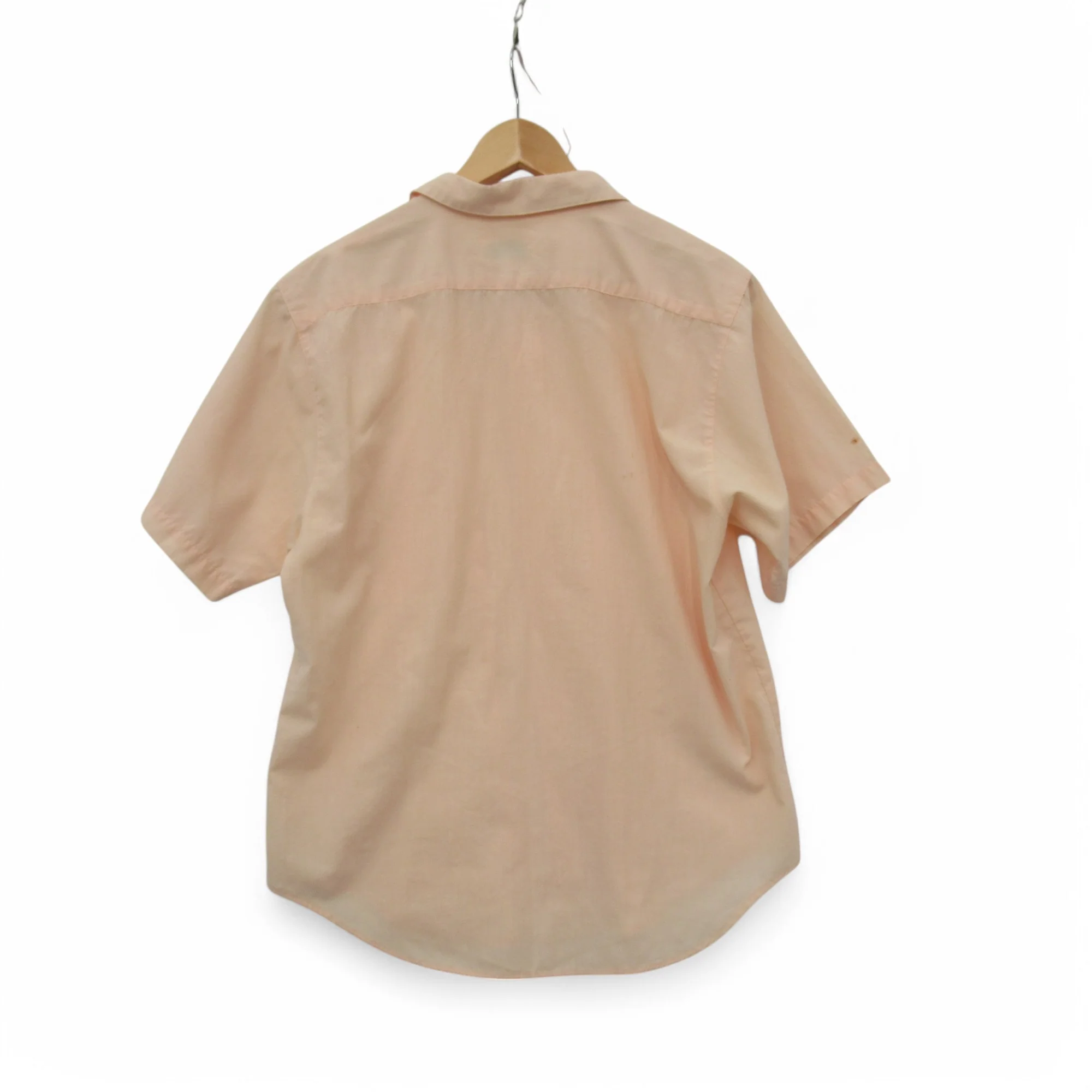 Central Park Clothing Co Ltd Vintage Shirt Peach Medium Menswear | Pre-loved - Image 5
