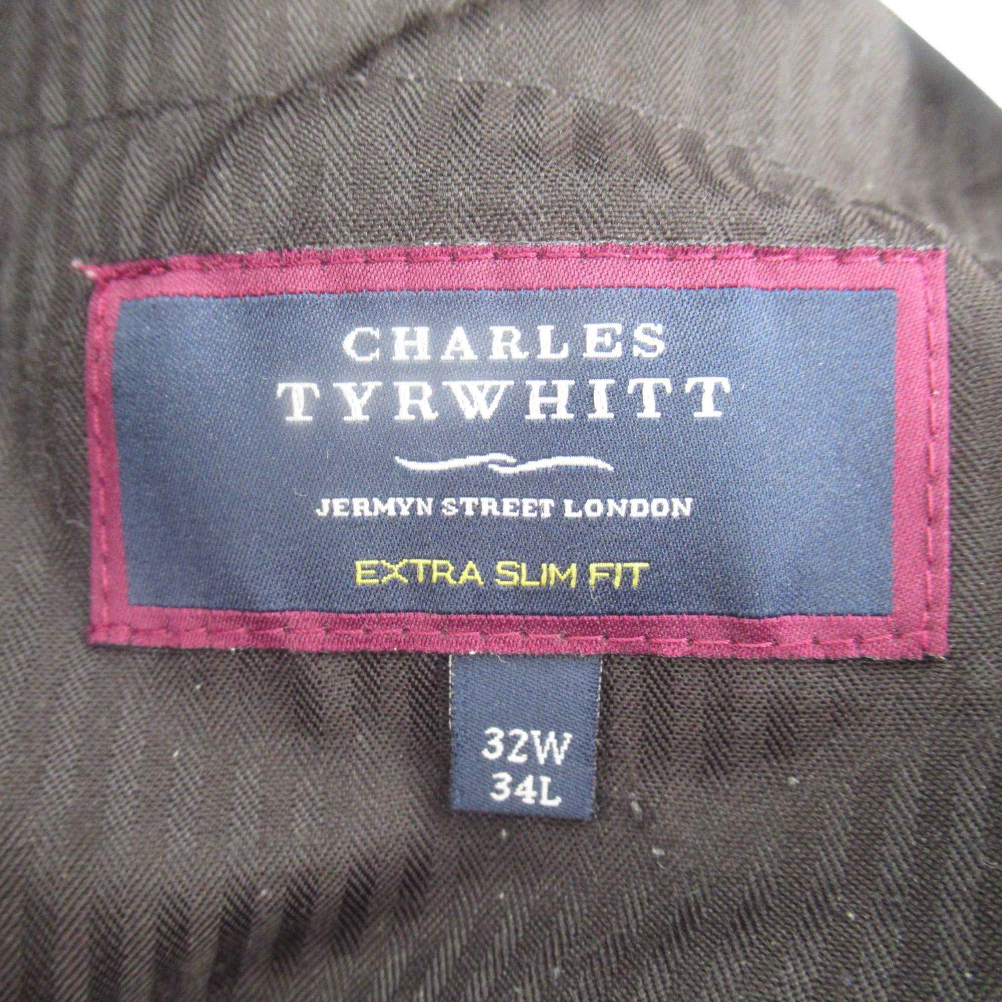 Charles Tyrwhitt 38L Slim Fit Grey Suit Formal Menswear | Preloved - Image 5